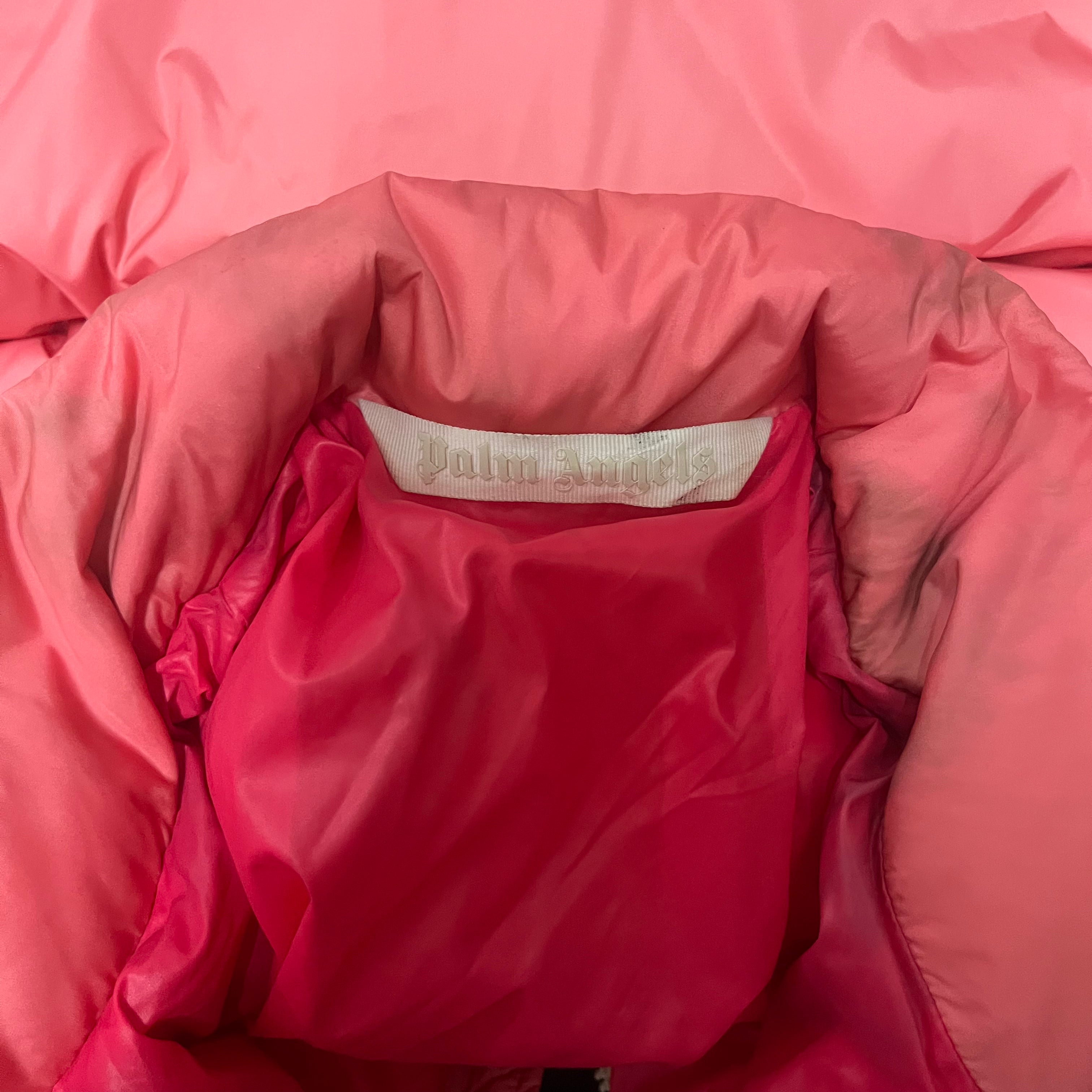 Palm Angels/Puffer Jkt/S/Nylon/PNK/ view 3
