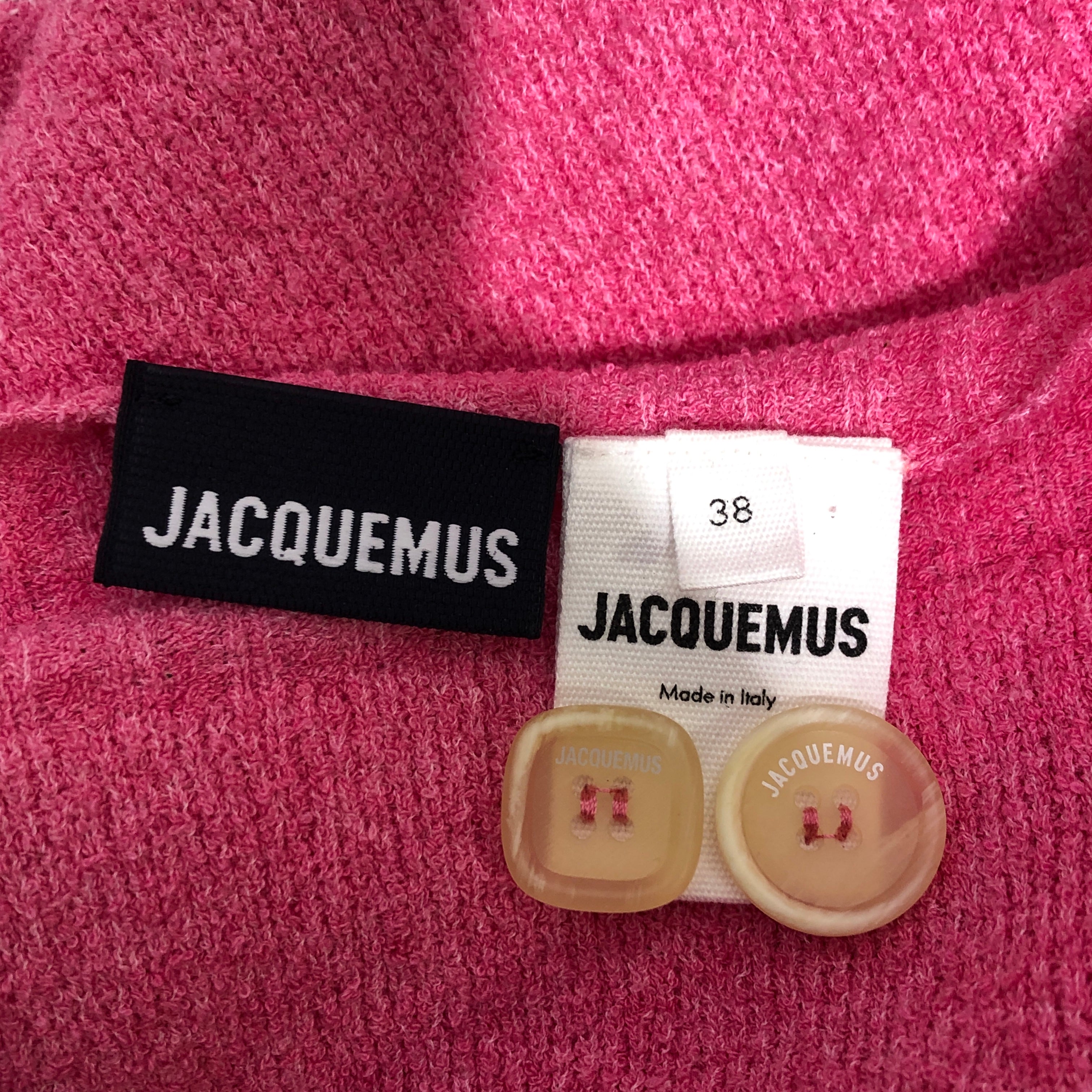 JACQUEMUS/Skirt/38/Cotton/PNK/ view 3