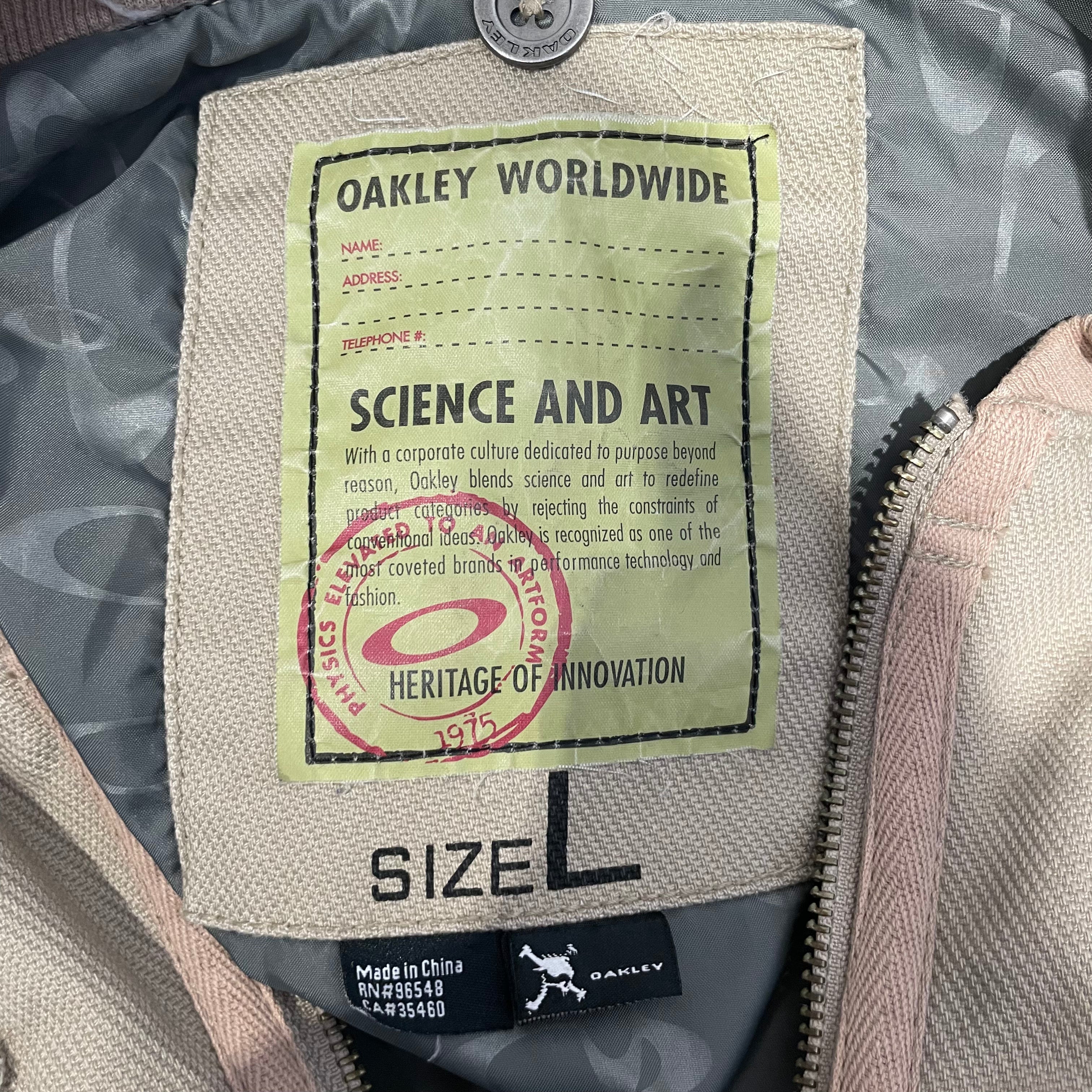 OAKLEY/Jacket/L/KHK/Soviet Red Shift view 3