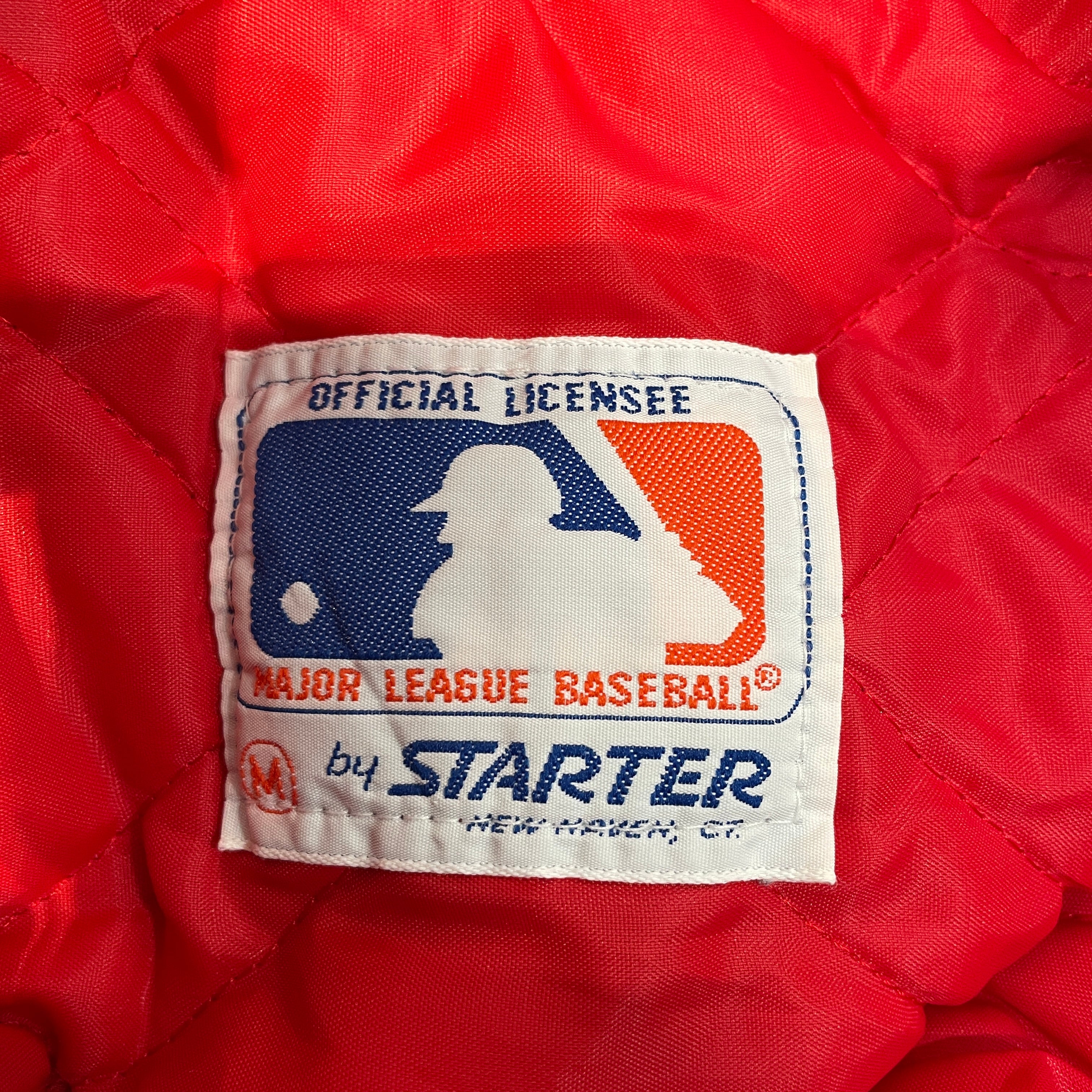 STARTER/Baseball Jkt/M/Nylon/BLU/vintage montreal expos jkt view 3