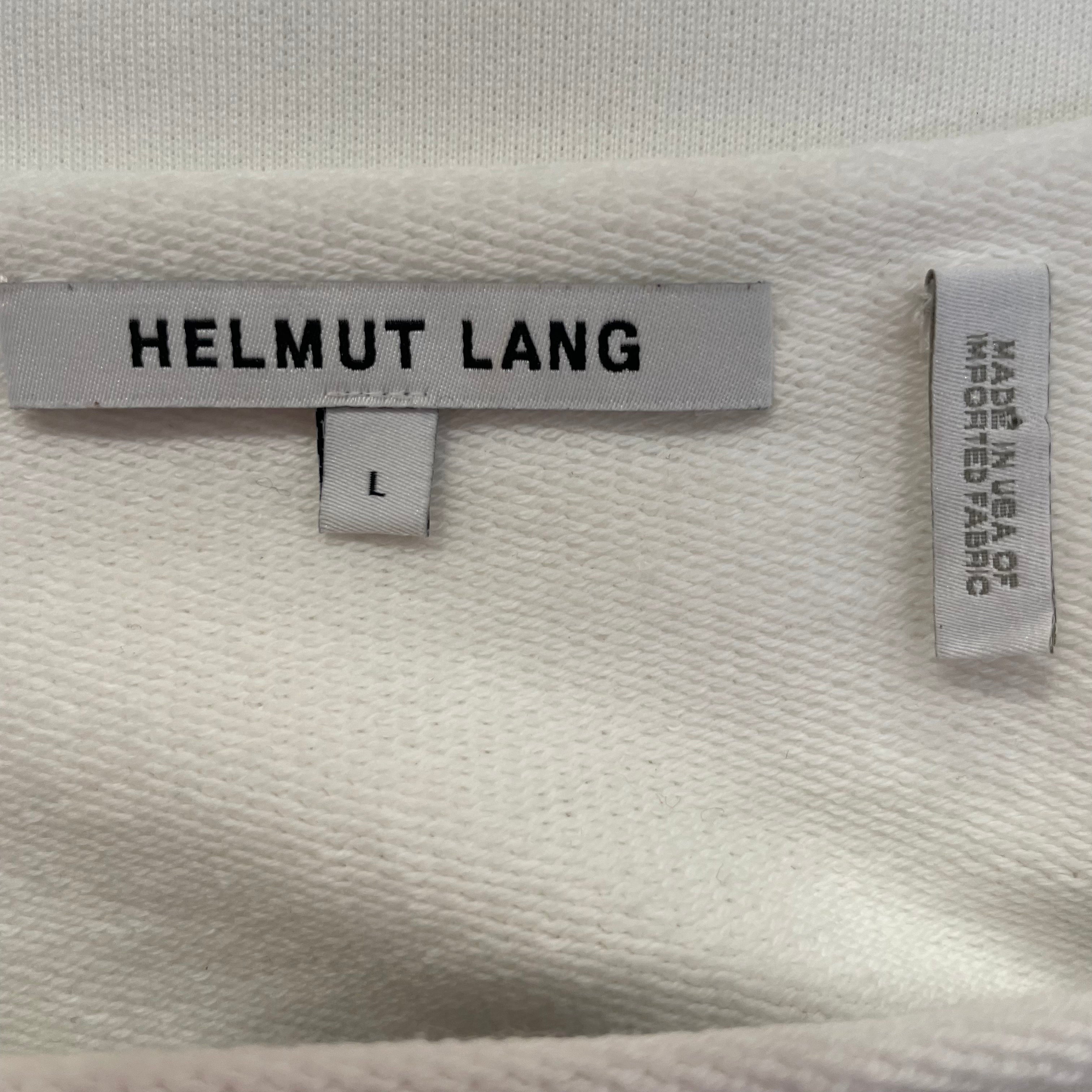 Helmut Lang/T-Shirt/L/Cotton/WHT/ view 3