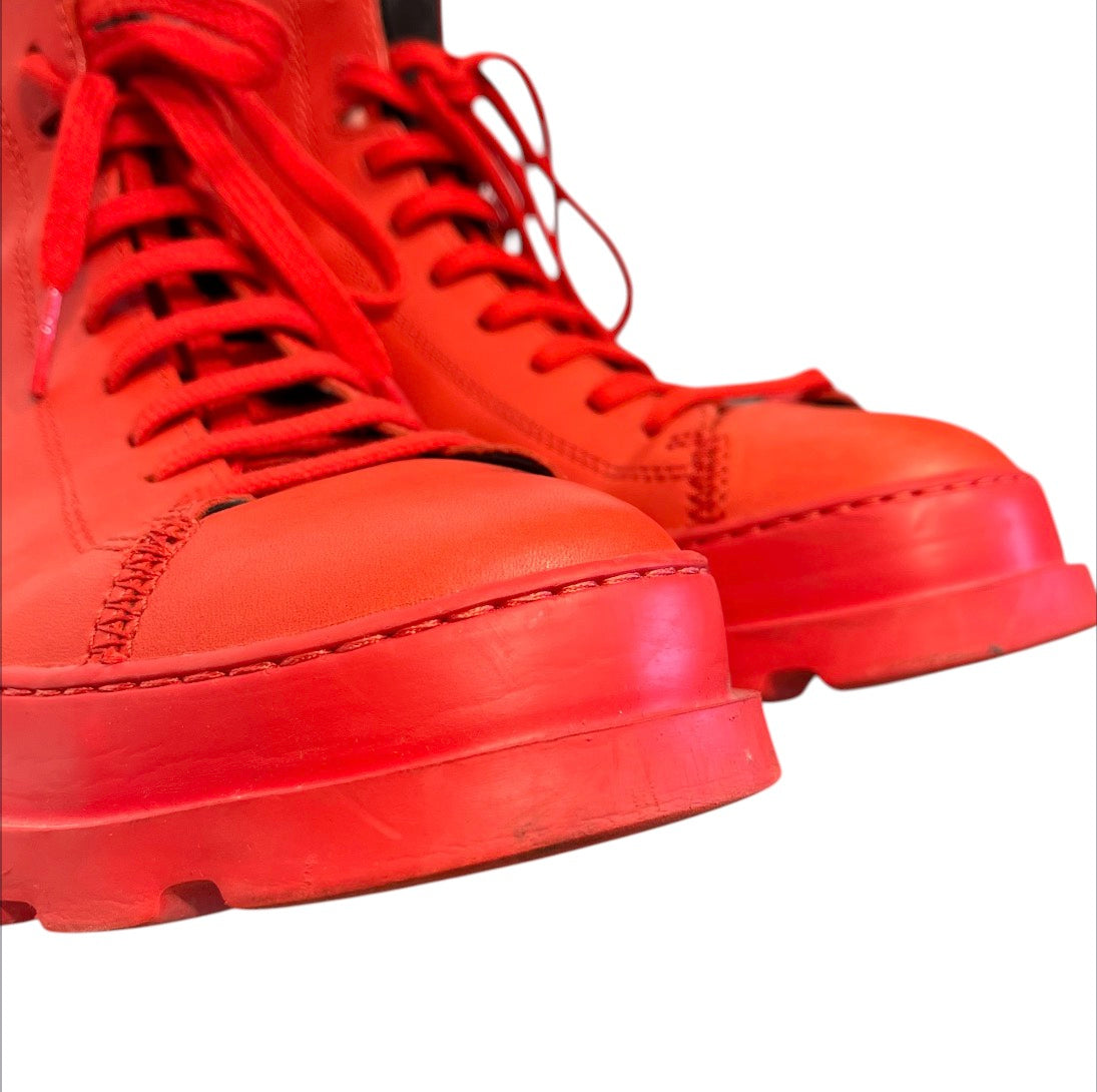 camper/Shoes/EU 36/Leather/RED/red brutus boots view 5