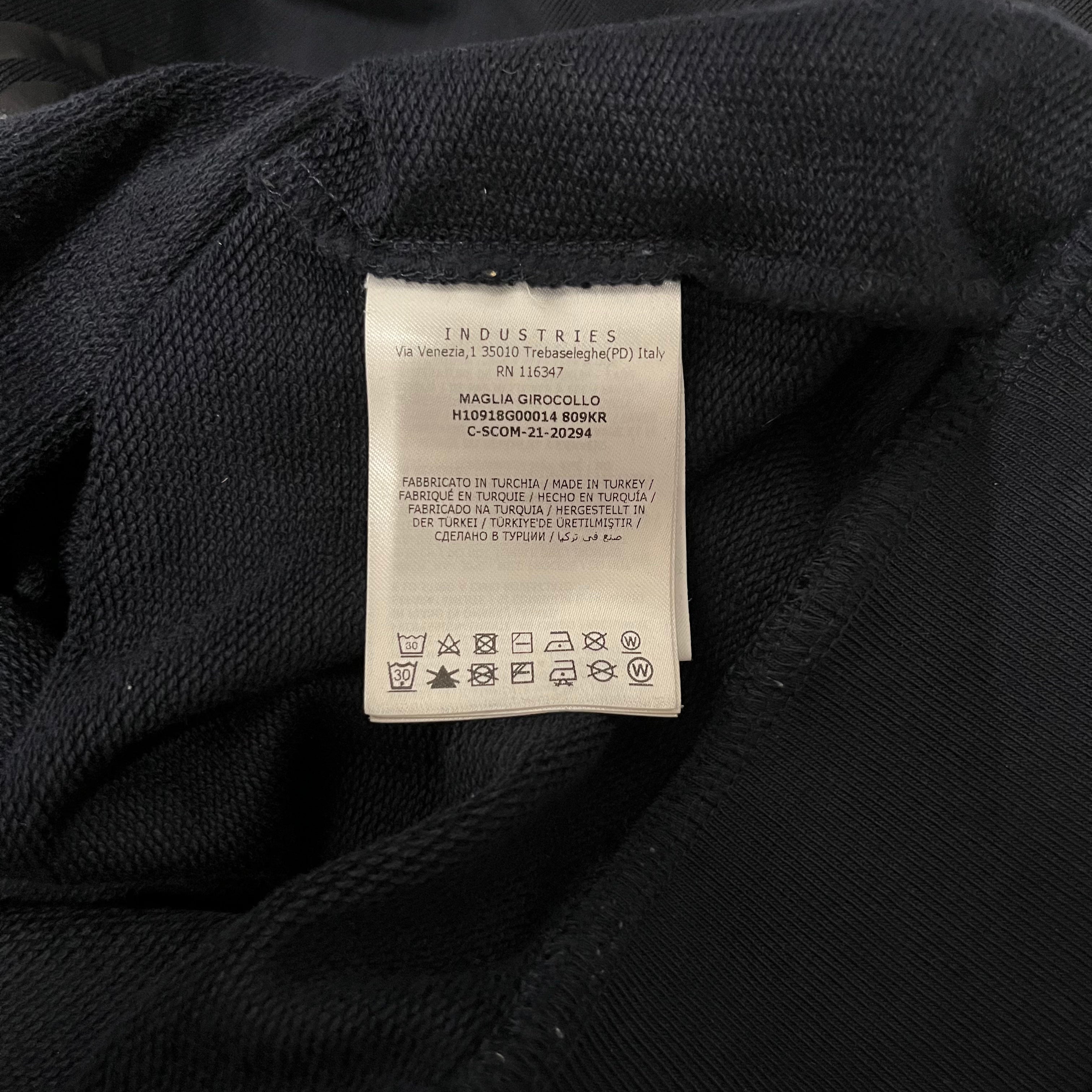 MONCLER/Sweatshirt/XS/Cotton/NVY/large logo view 4