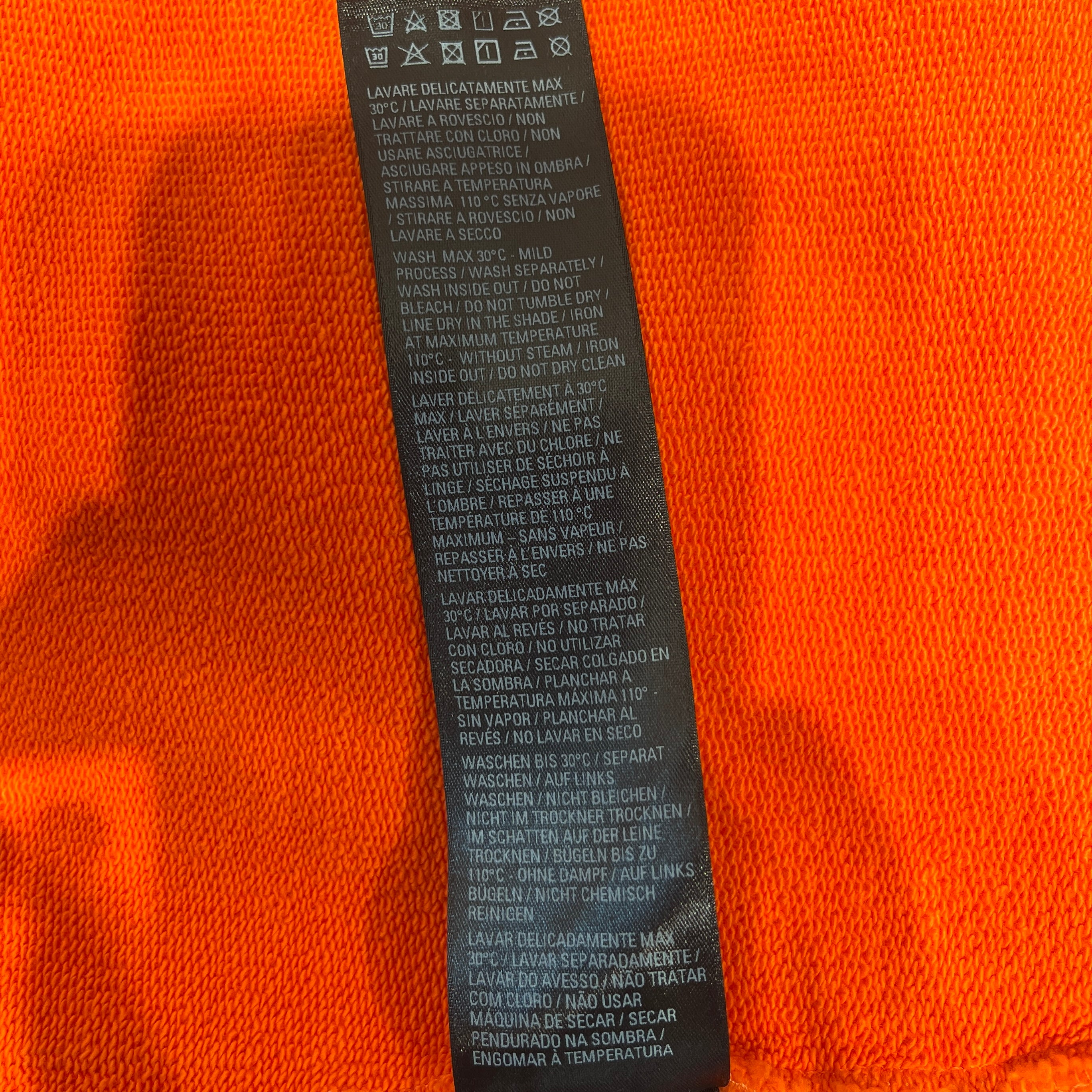 BALENCIAGA/Hoodie/M/Cotton/ORN/EMBROIDER LOGO/ view 5