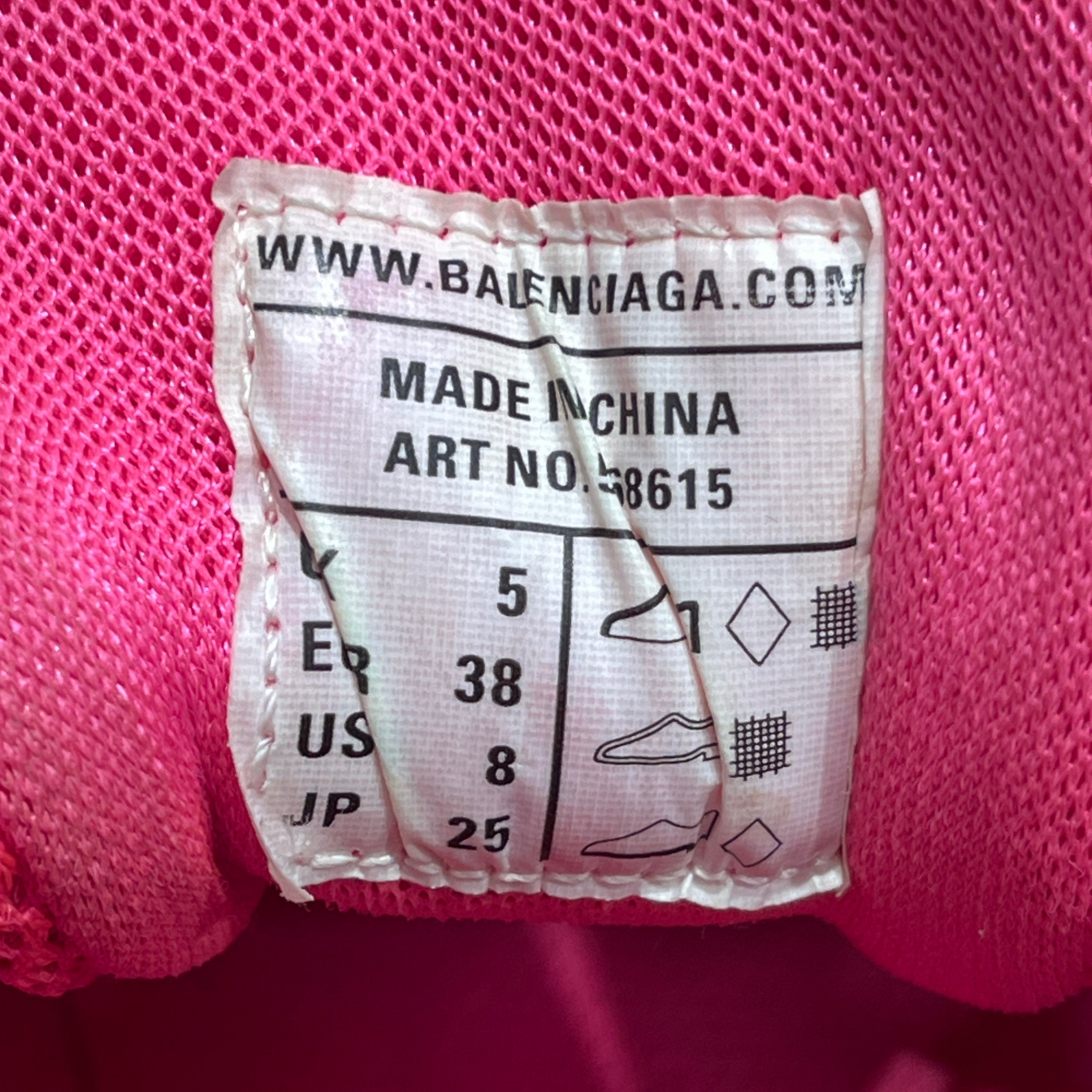 BALENCIAGA/Low-Sneakers/US 8/PNK/Track 2 view 8