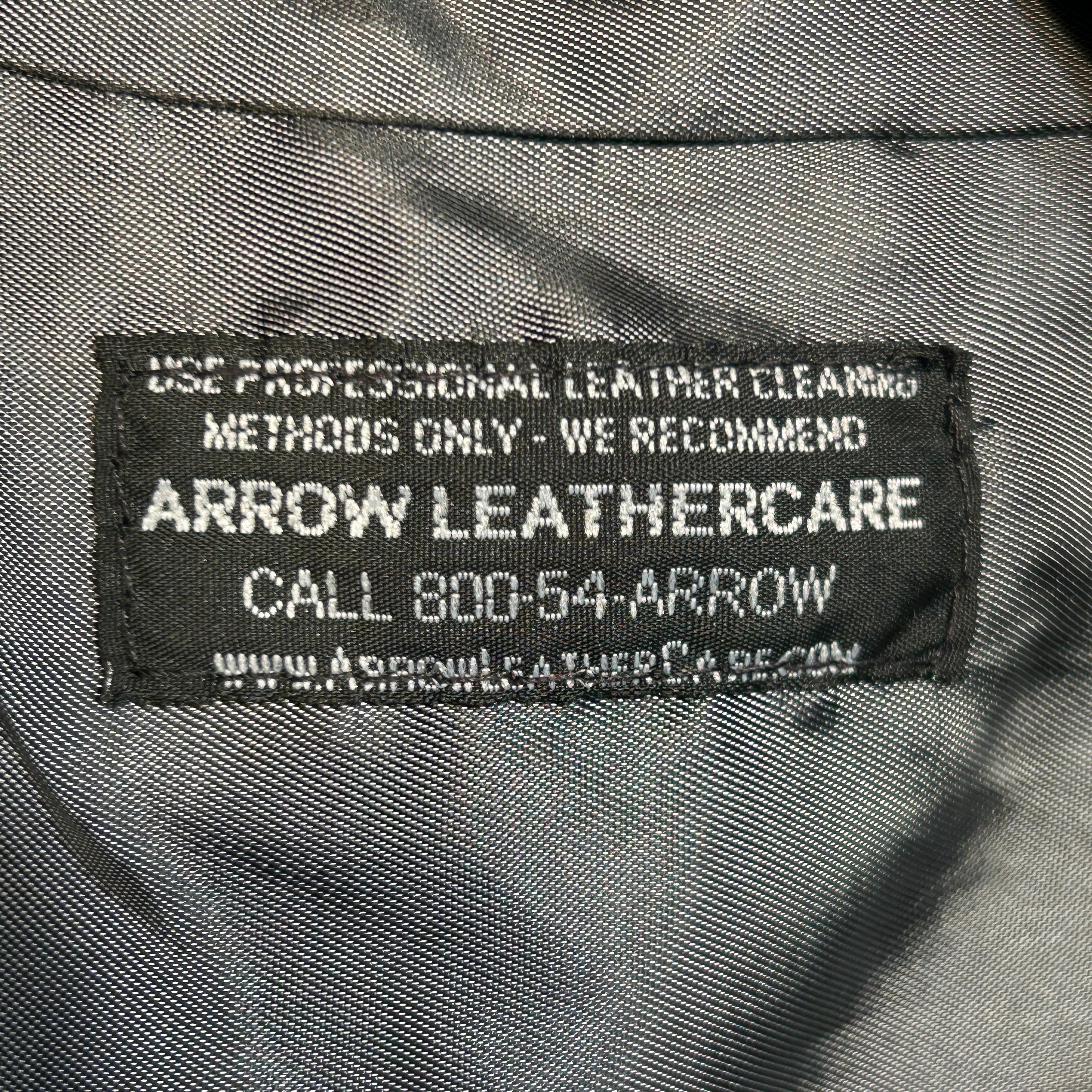 remy/Leather Jkt/42/Leather/BLK/POCKET LEFT ZIP view 4