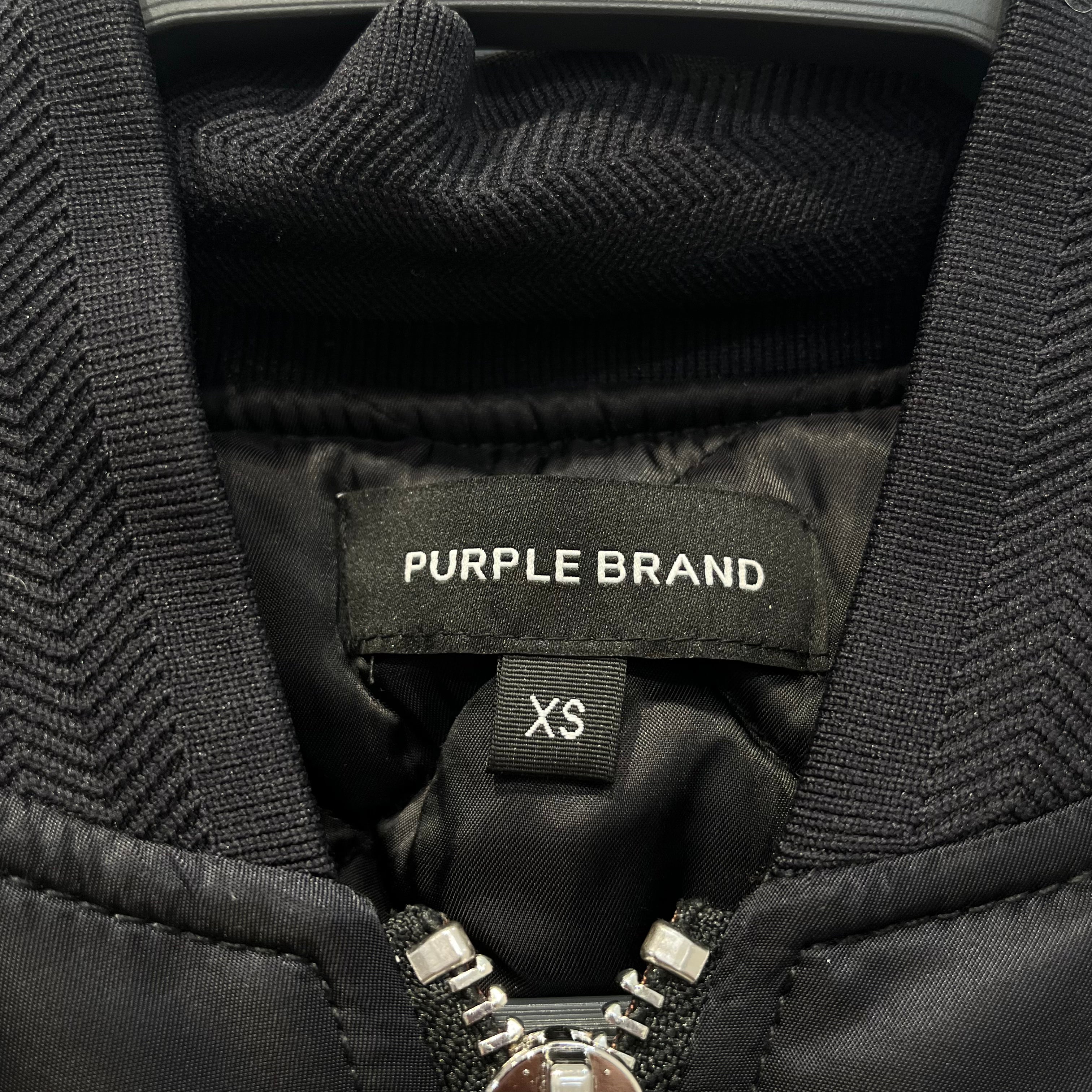 PURPLE BRAND/Jacket/S/Nylon/BLK/ view 3
