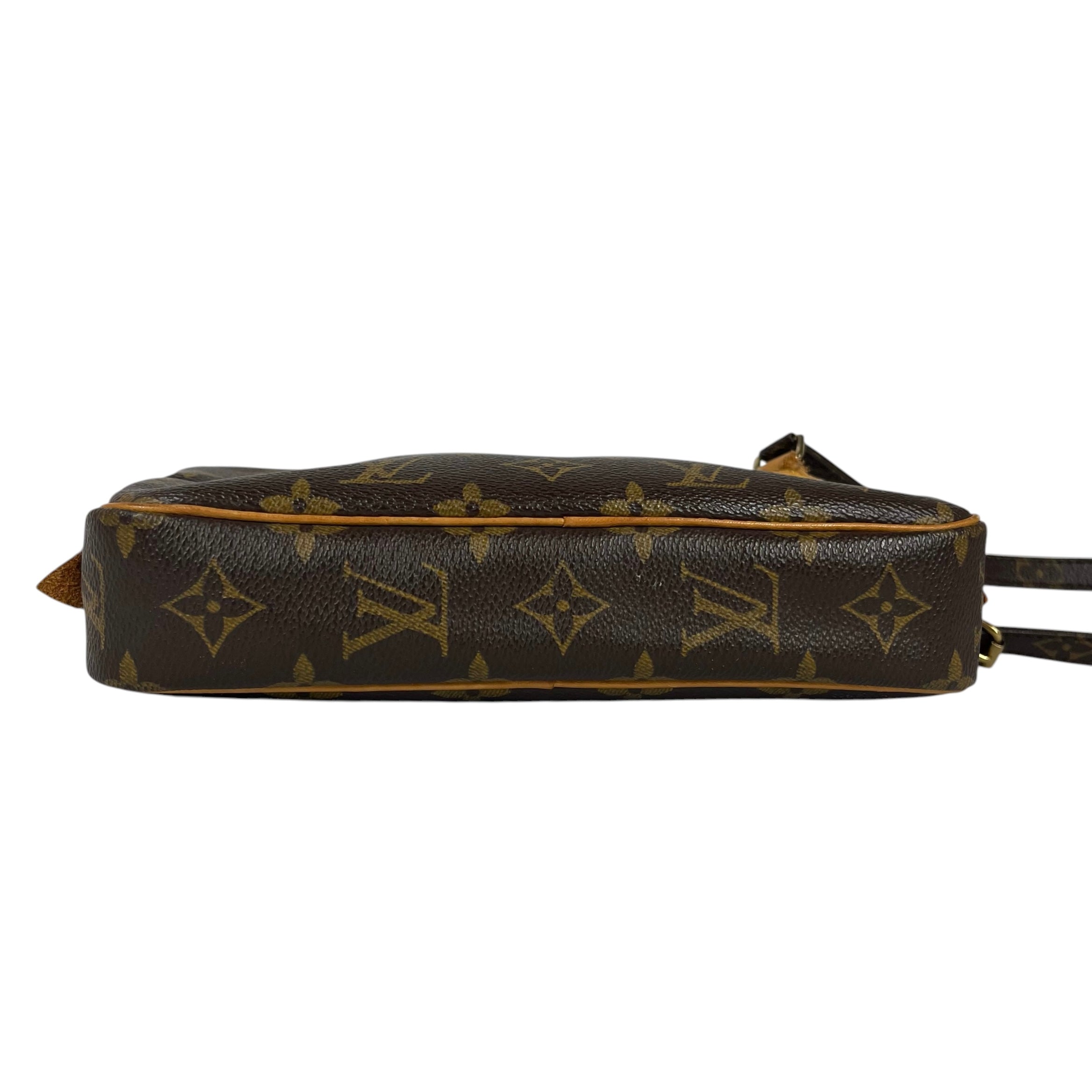 LOUIS VUITTON/Cross Body Bag/Monogram/Leather/BRW/Marley Monogram view 3