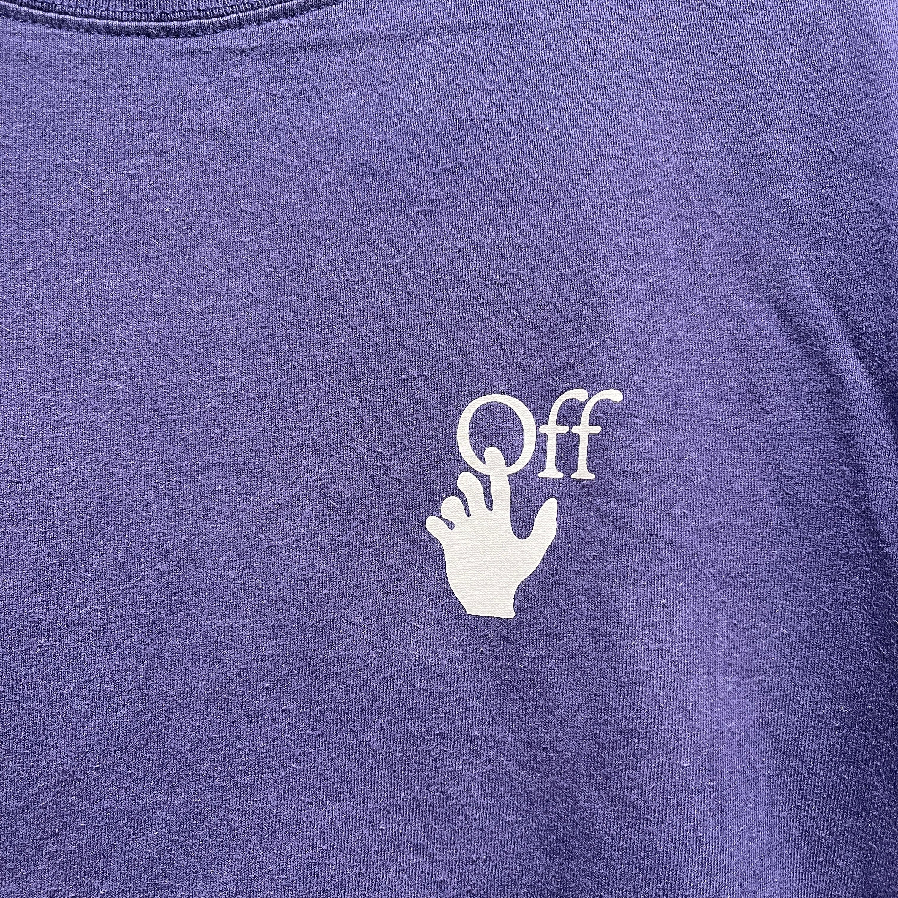 OFF-WHITE/T-Shirt/XS/Cotton/PPL/Graphic/HALF TONE MARKER TSHIRT view 5