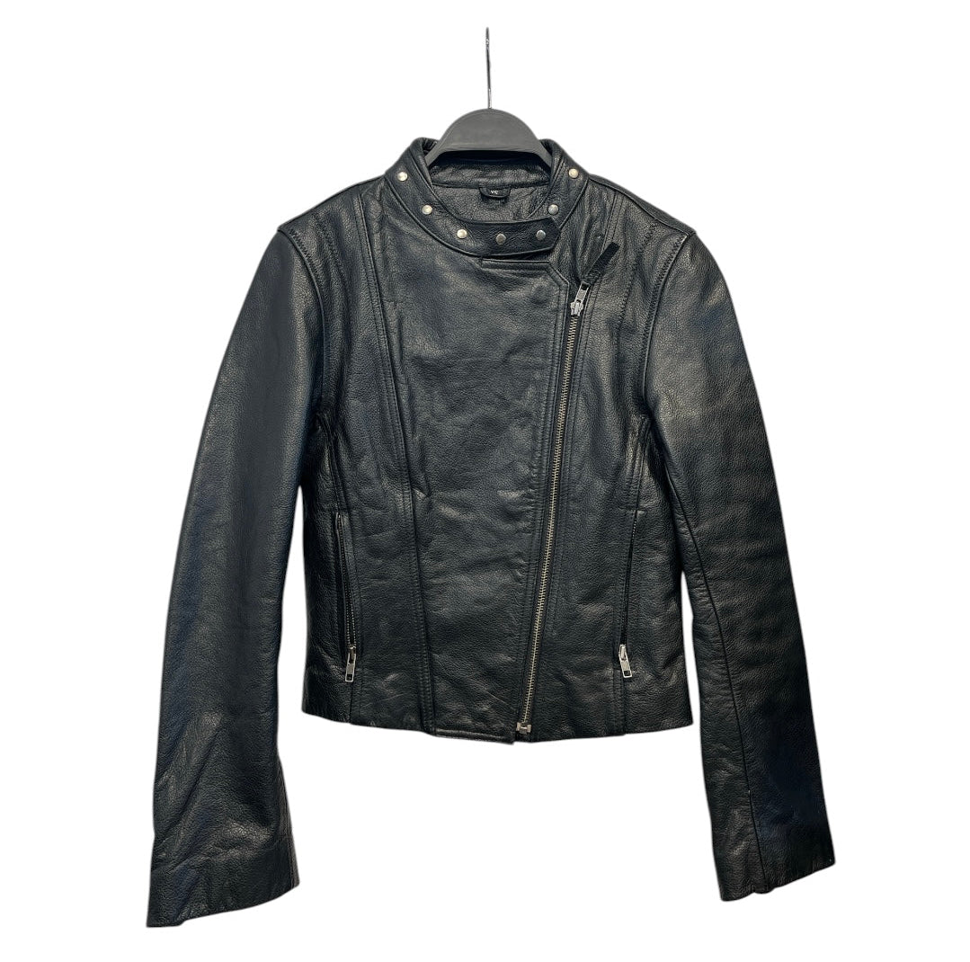 Vintage/Leather Jkt/XS/Leather/BLK/studded collar view 1