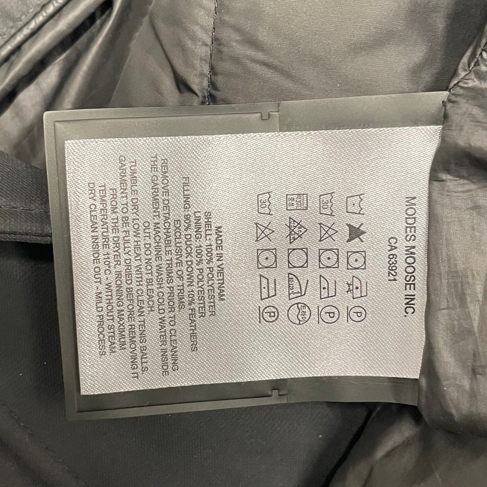MOOSE KNUCKLES/Coat/XS/Nylon/BLK/PO#008970 DUAL ZIP PKTS view 7