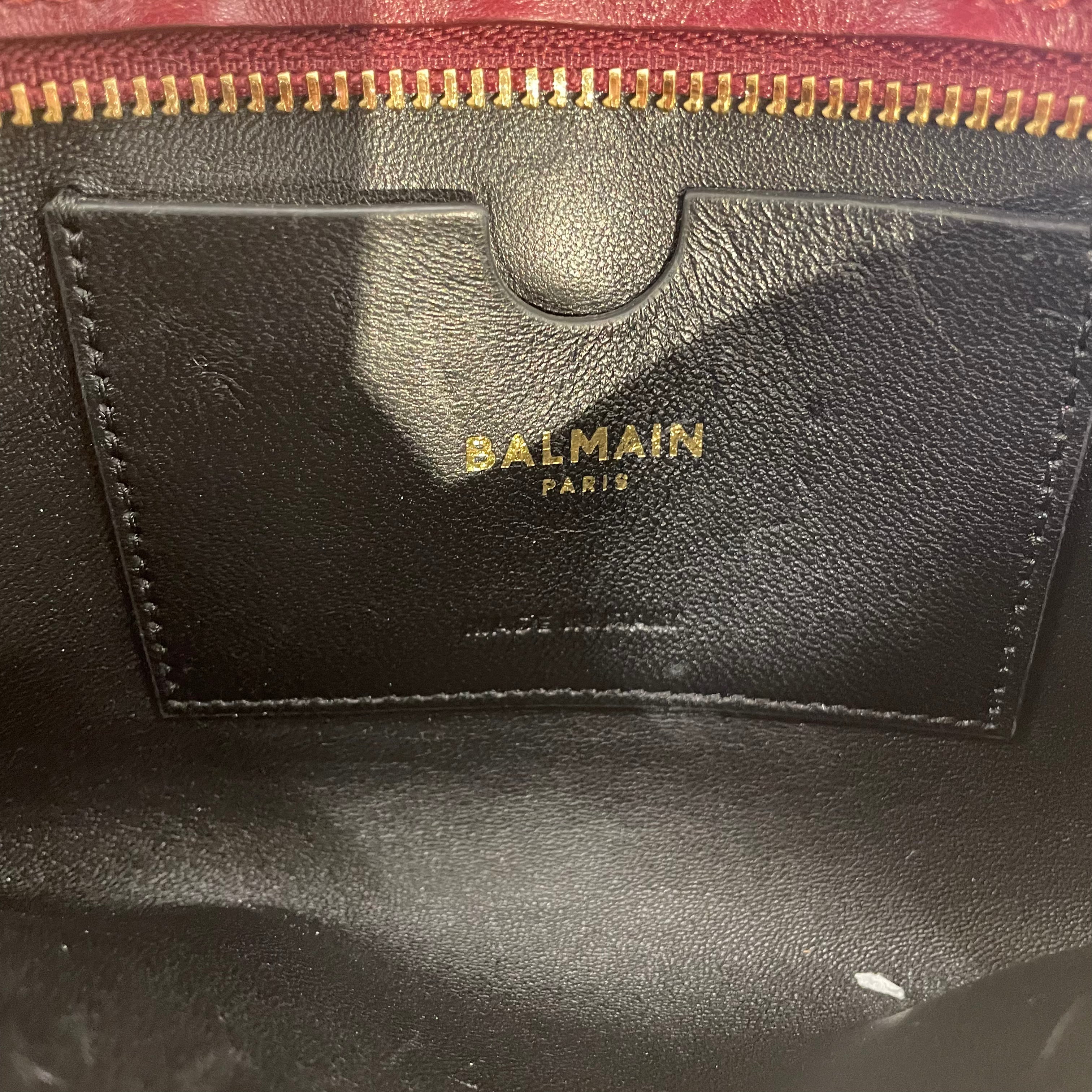 BALMAIN/Pouch/Leather/BRD/ANTHEM LEATHER CLUTCH view 4