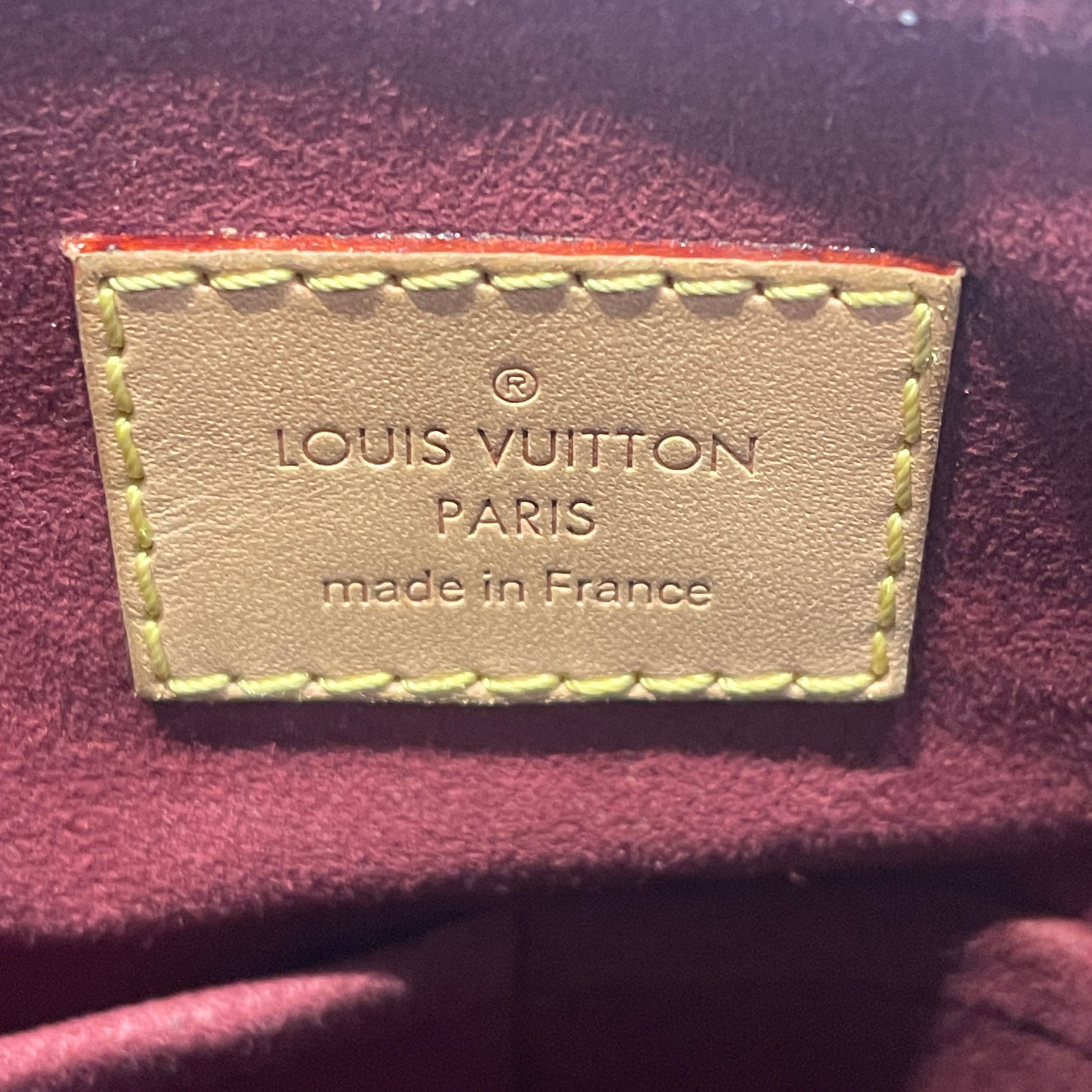 LOUIS VUITTON/Cross Body Bag/Monogram/Leather/BRW/Pallas MM view 4