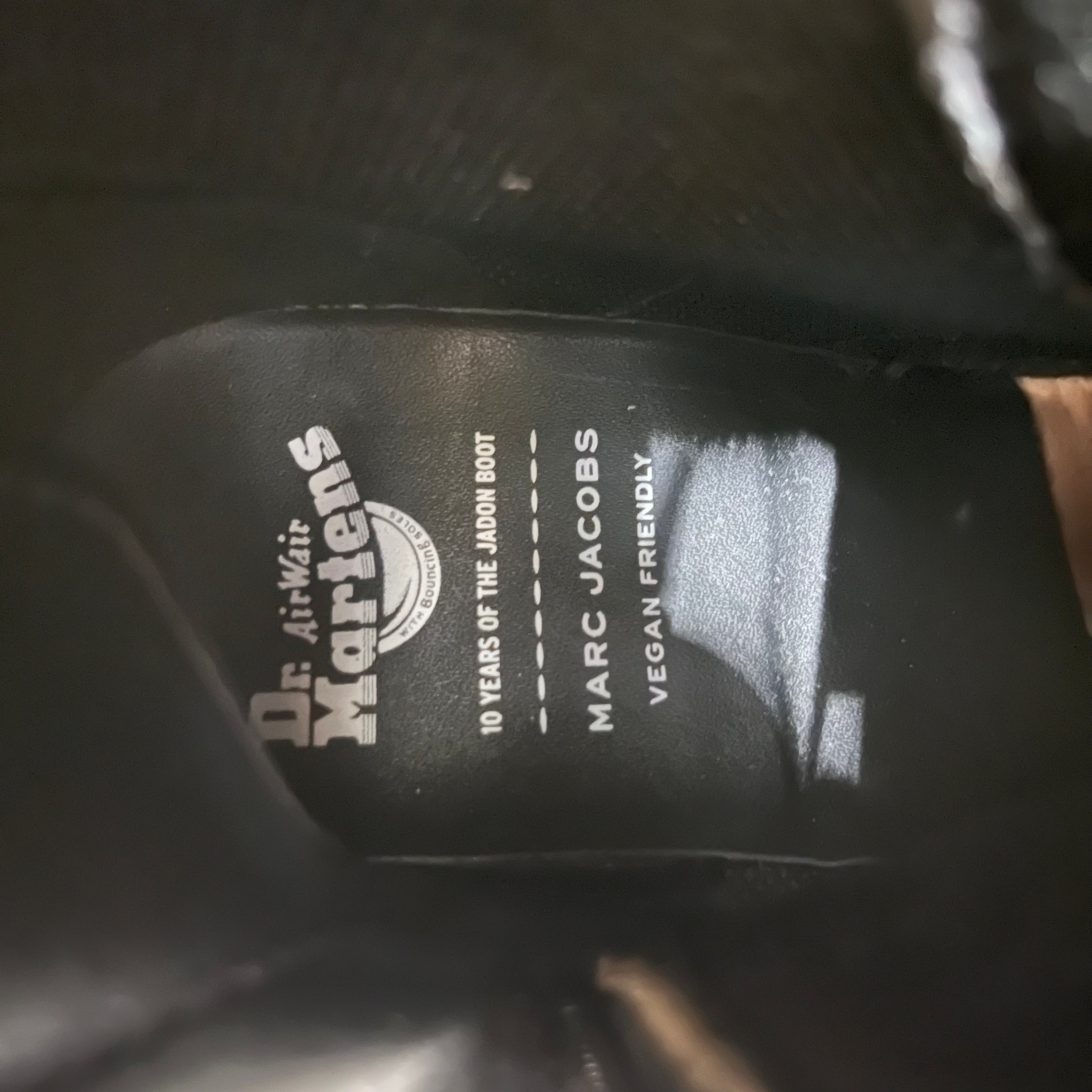 Dr.Martens/Heaven By Marc Jacobs/Lace Up Boots/US 5/Cowhide/BLK/ view 4