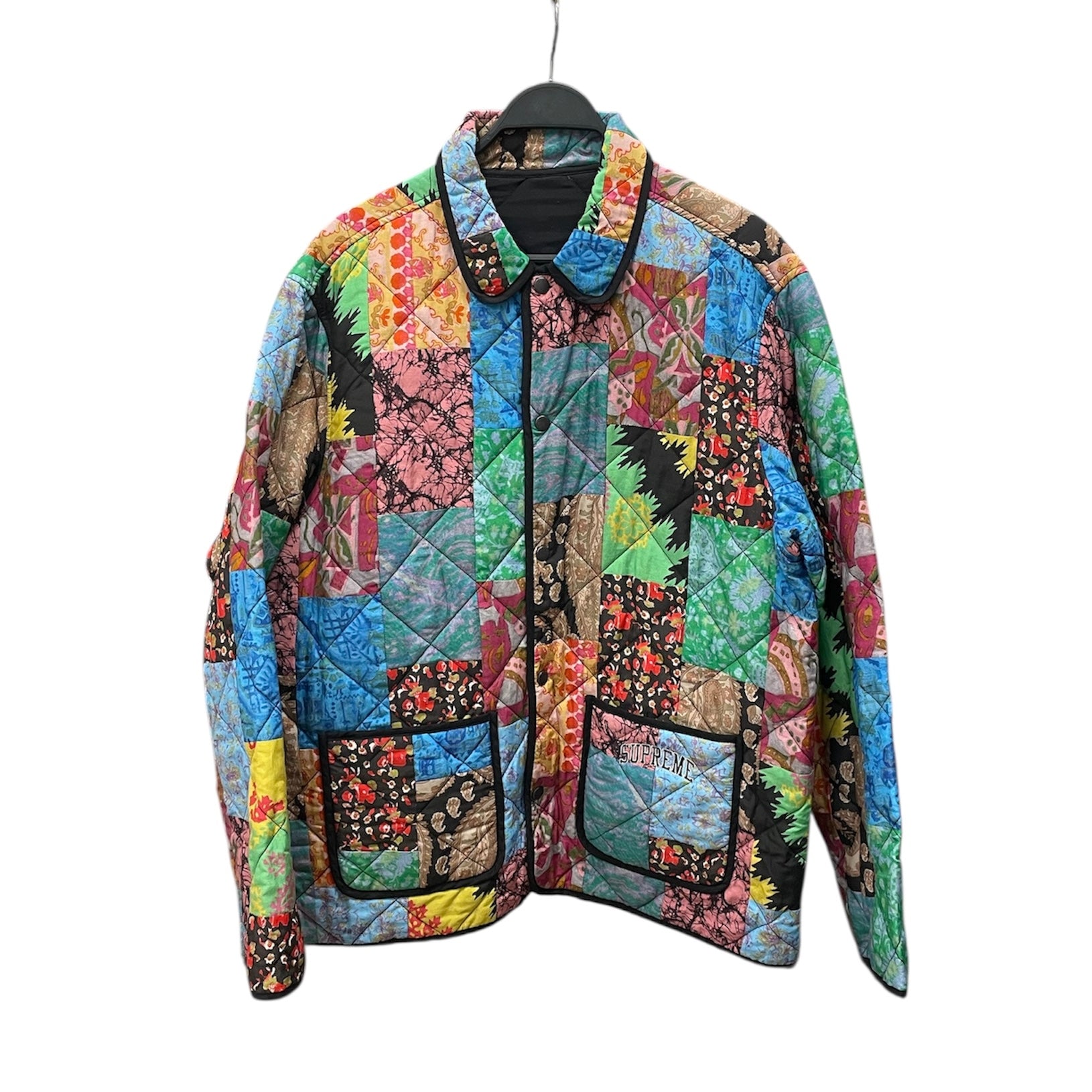 Supreme/Quilted Jkt/L/Cotton/MLT/ view 1