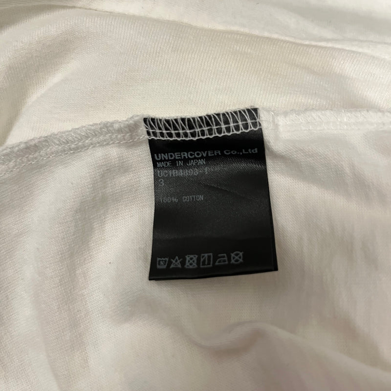 UNDERCOVER/T-Shirt/3/Cotton/WHT/another dimention
