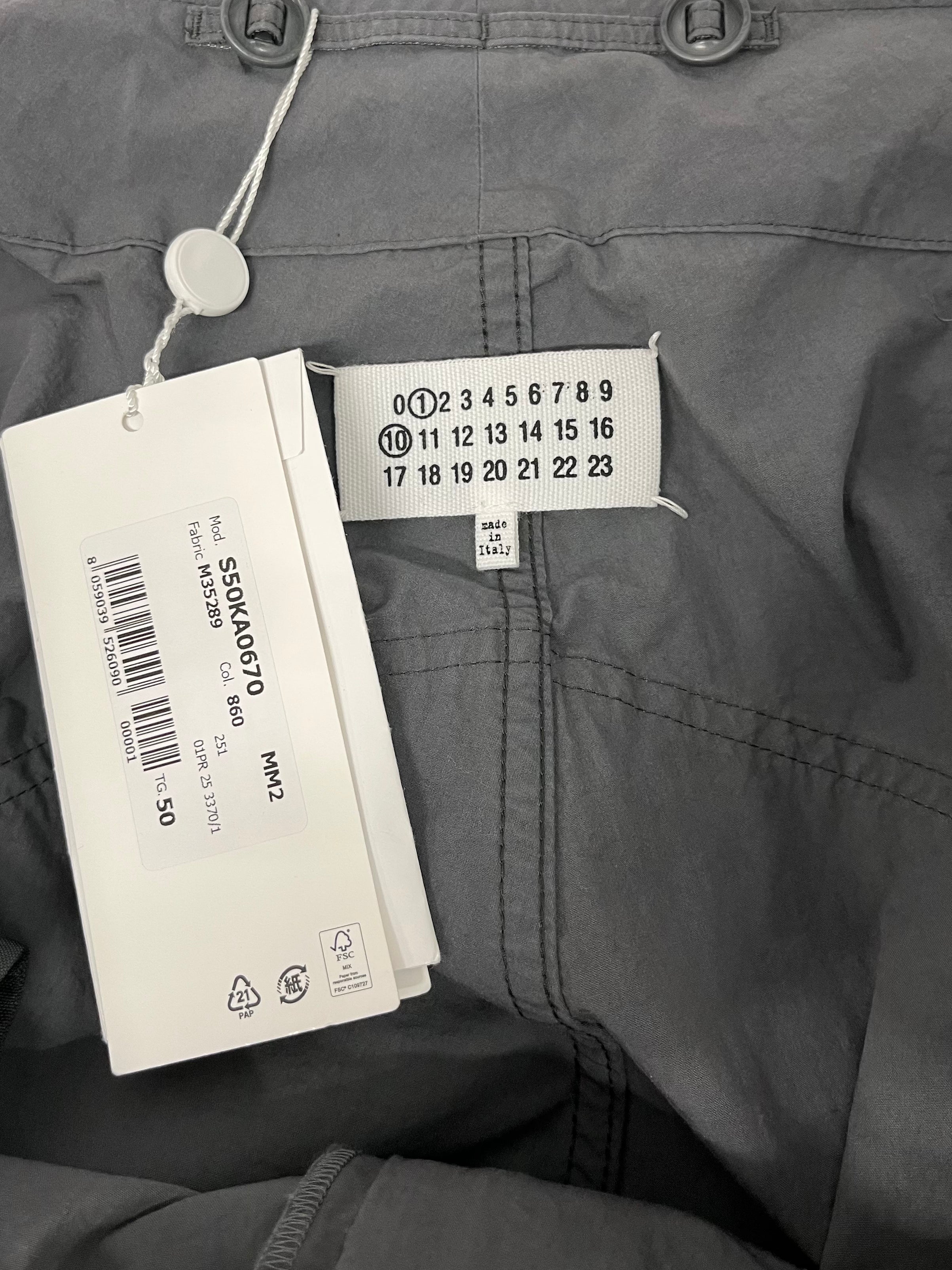 Maison Margiela/Cargo Pants/50/Cotton/GRY/S50KA0670 M35289 view 3