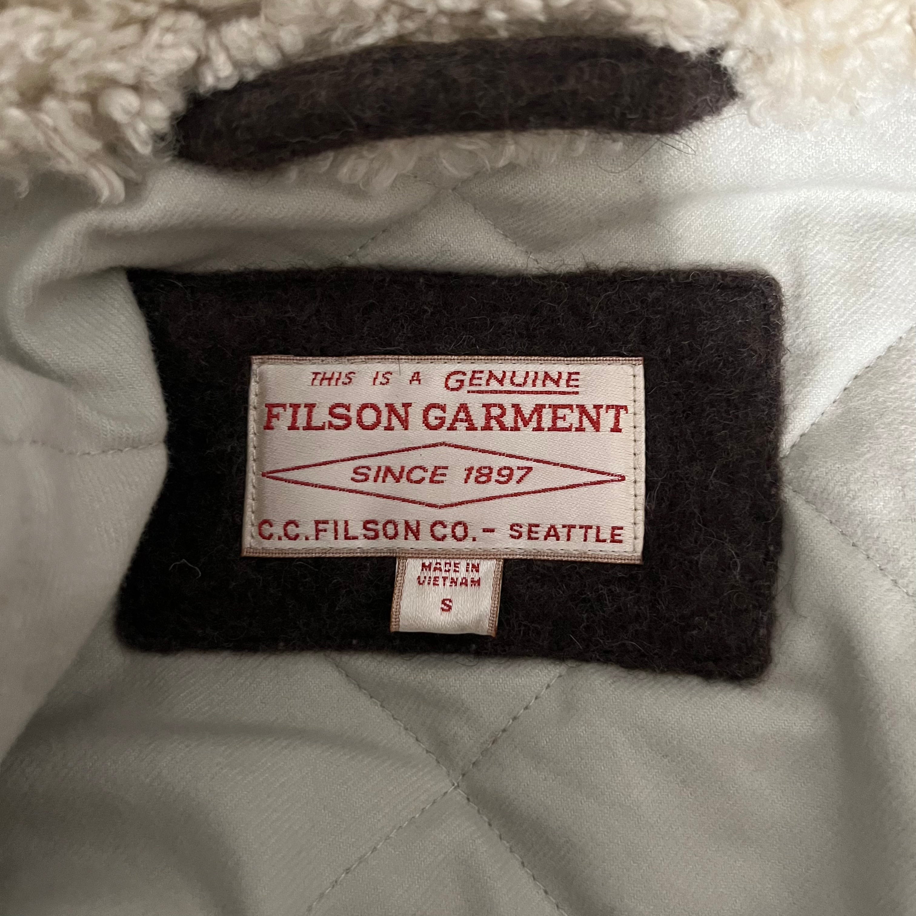 FILSON/Jacket/S/Wool/BRW/shawl collar view 3