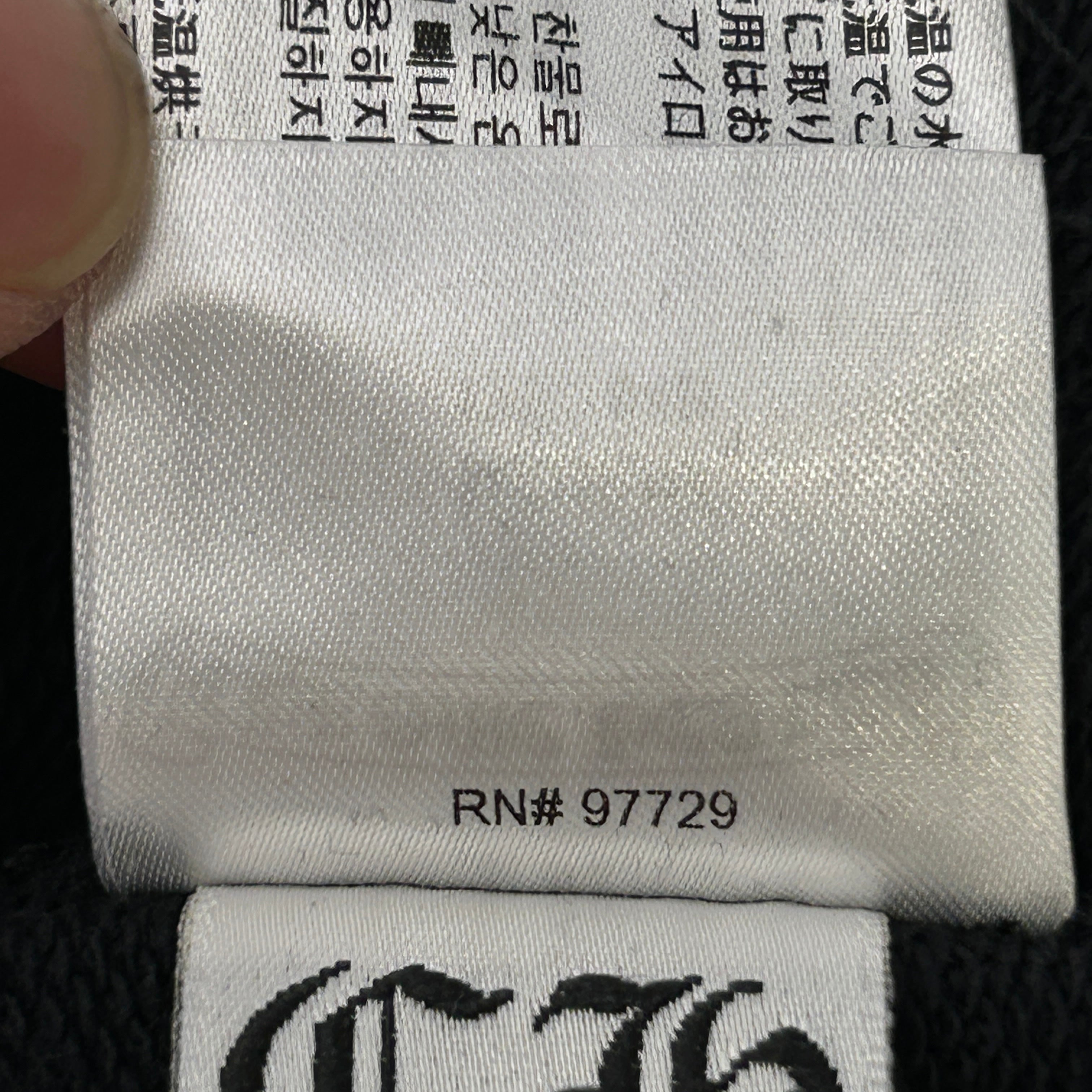 CHROME HEARTS/Pants/M/Cotton/BLK/All Over Print/cemetary cross all over view 8