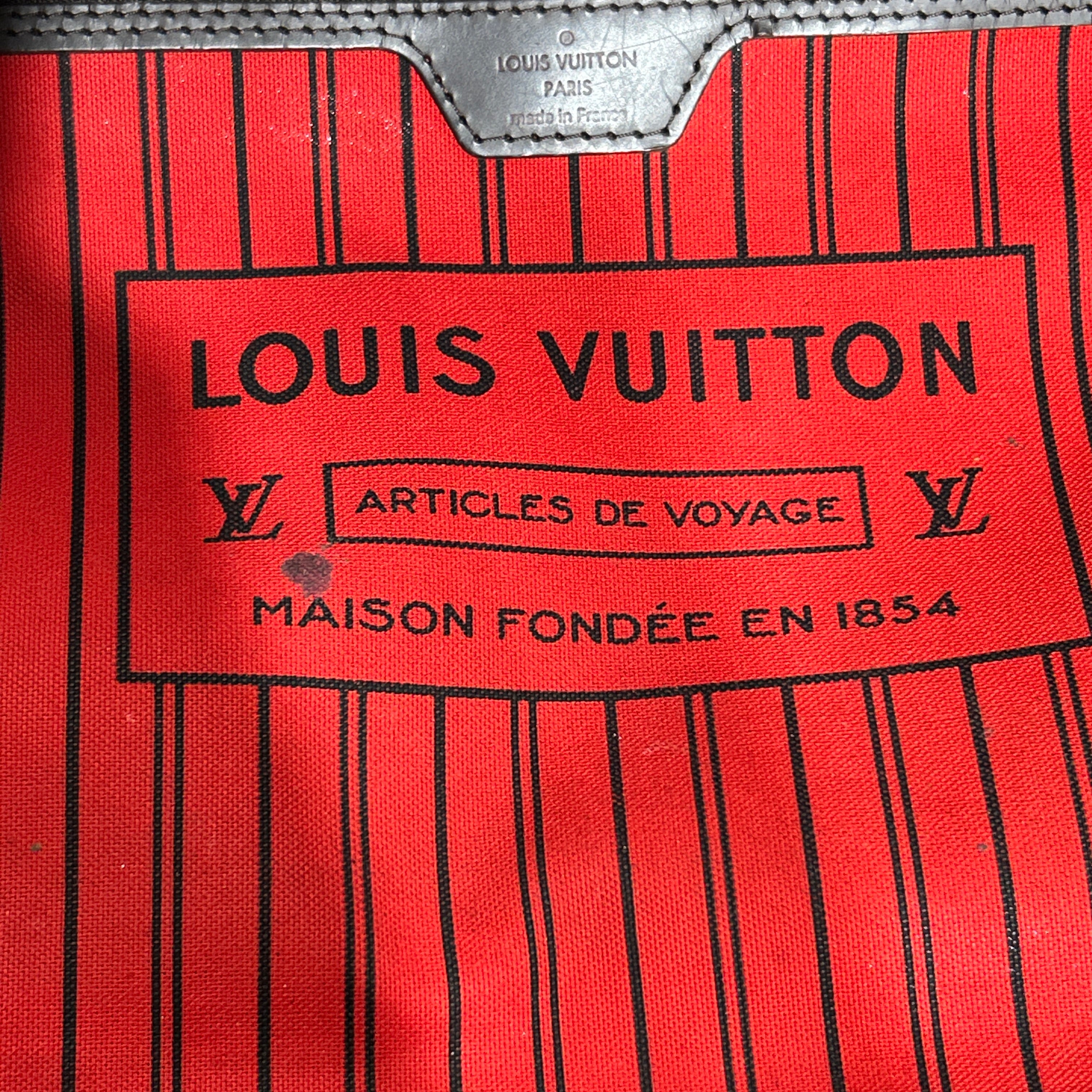 LOUIS VUITTON/Tote Bag/All Over Print/Leather/BRW/Damier Ebene Tote view 7