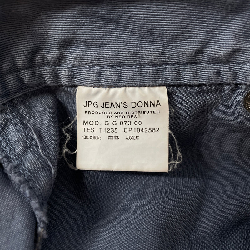 Jean Paul Gaultier/Skirt/6/Cotton/BLU/JPG JEANS / SLV STUDS