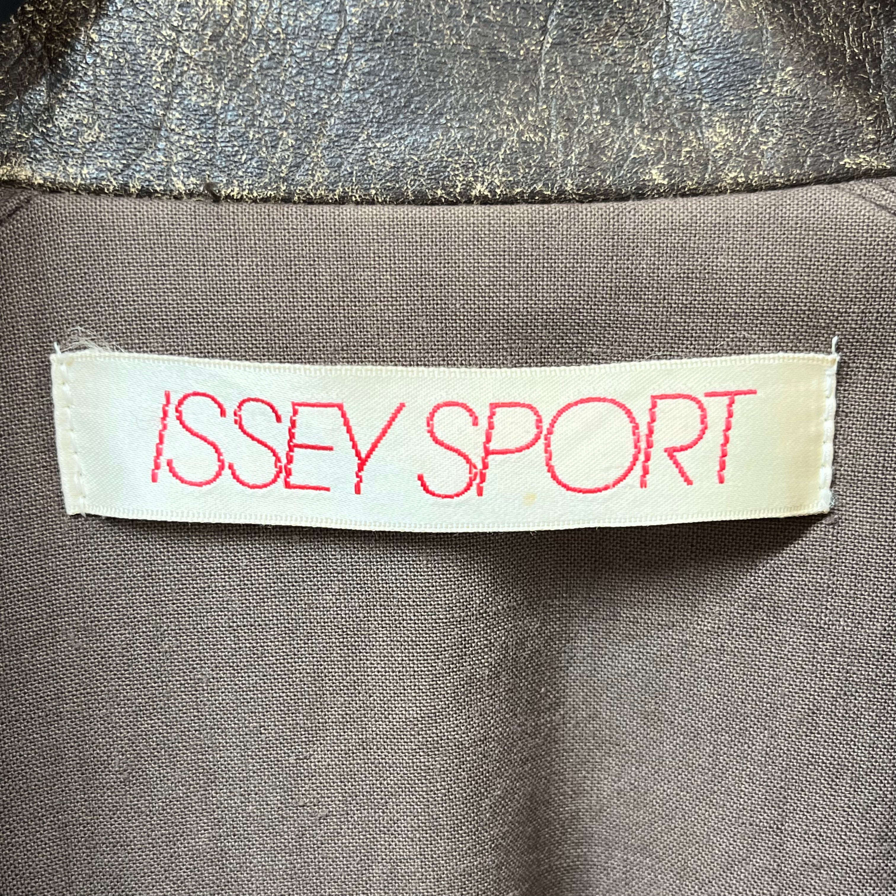 ISSEY MIYAKE/Trench Coat/8/Wool/MLT/Plaid/Issey Miyake Sport view 3