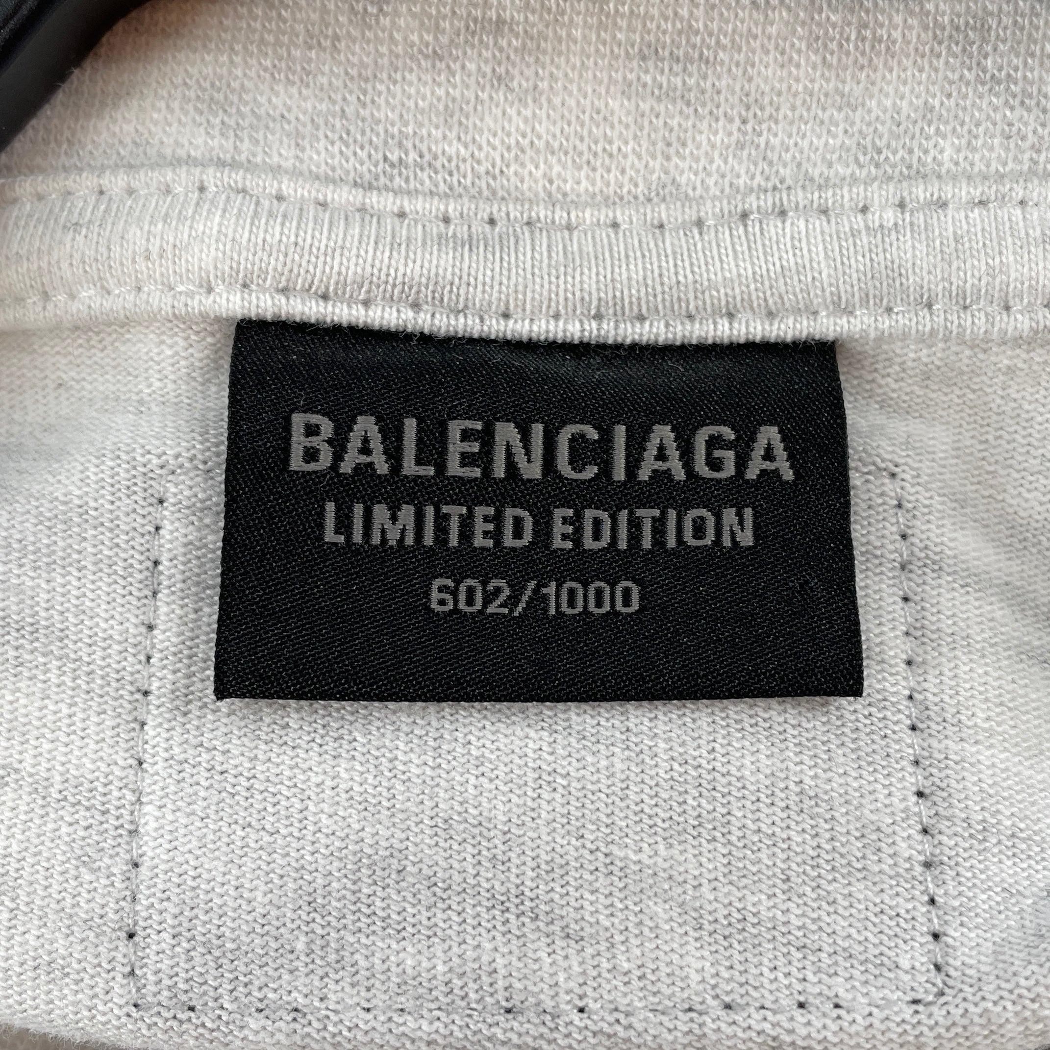 BALENCIAGA/T-Shirt/2/Cotton/GRY/2023 ARCHIVE 602/1000 view 3