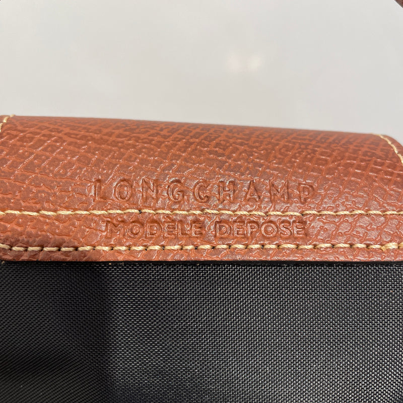 LONGCHAMP/Clutch Bag/Nylon/BLK/ZSTT