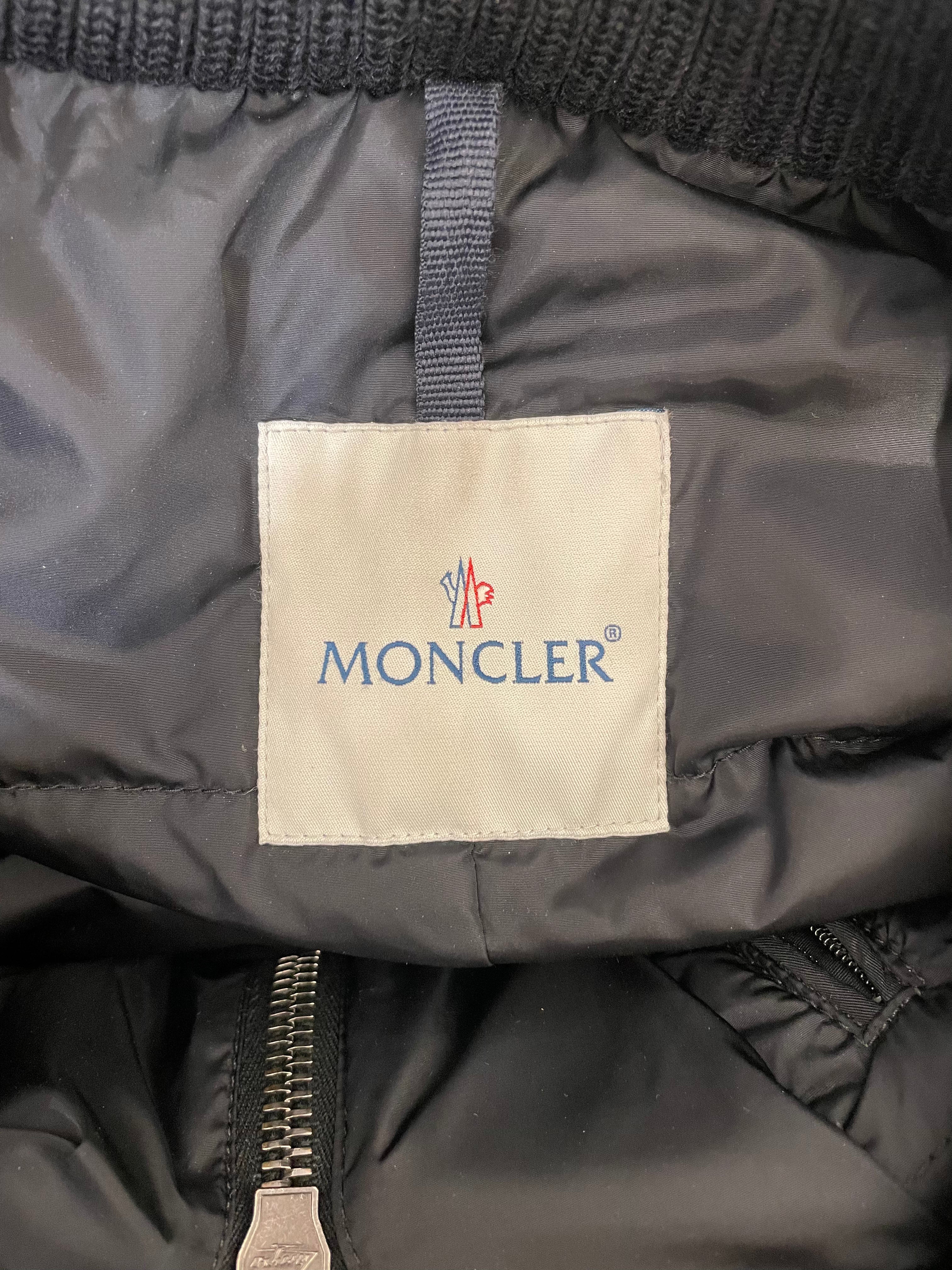 MONCLER/Trench Coat/6/Nylon/BLK/ view 3