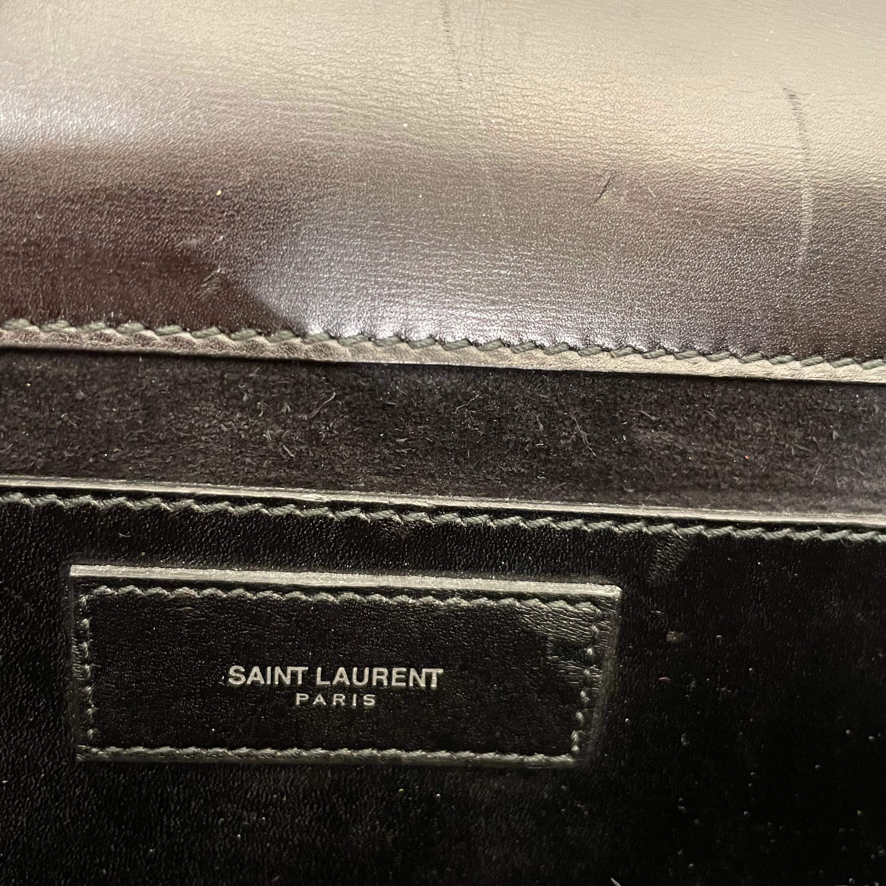 YVES SAINT LAURENT/Hand Bag/Leather/BLK/ view 5
