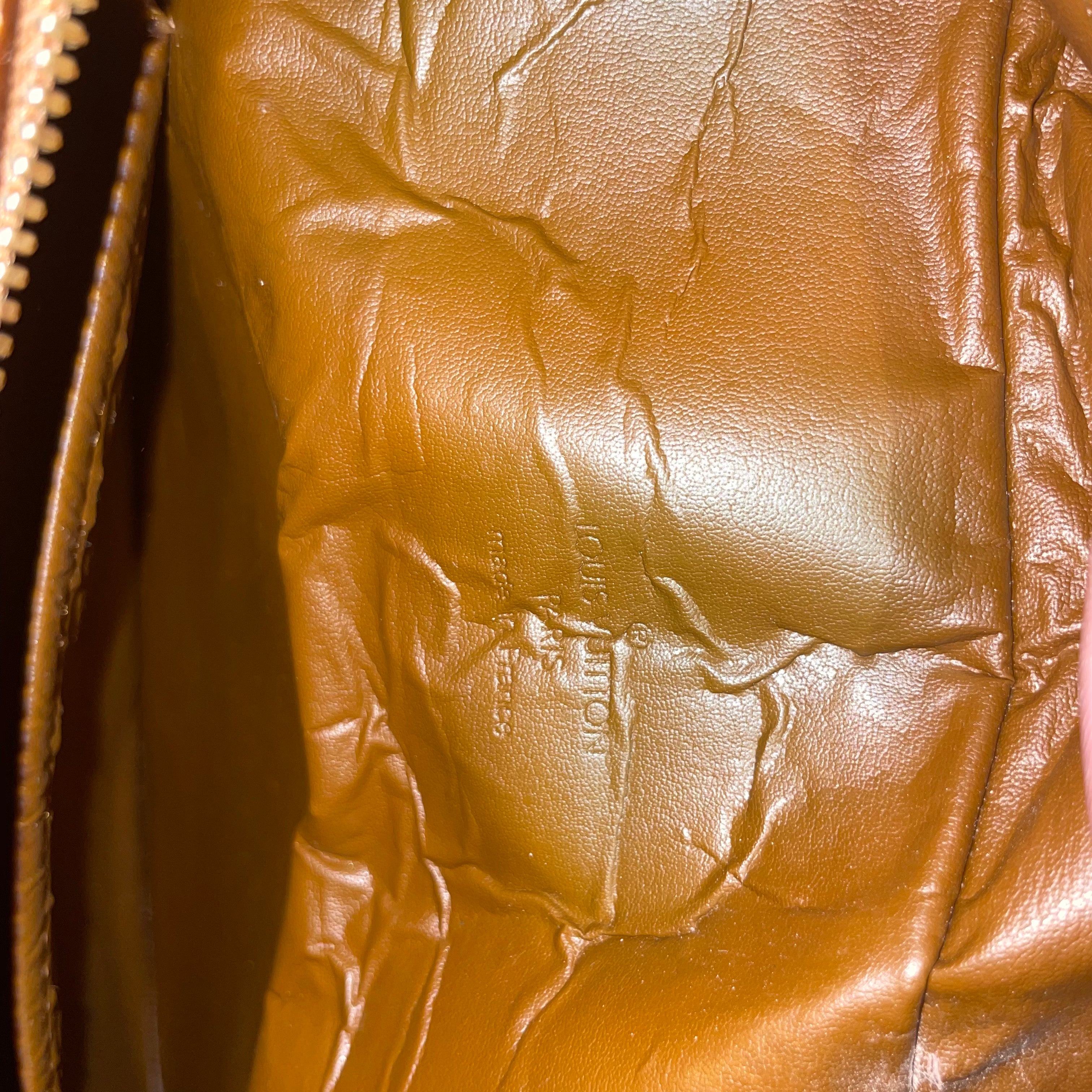 LOUIS VUITTON/Hand Bag/Leather/BRW/LV Vernis Tompkins Square view 14