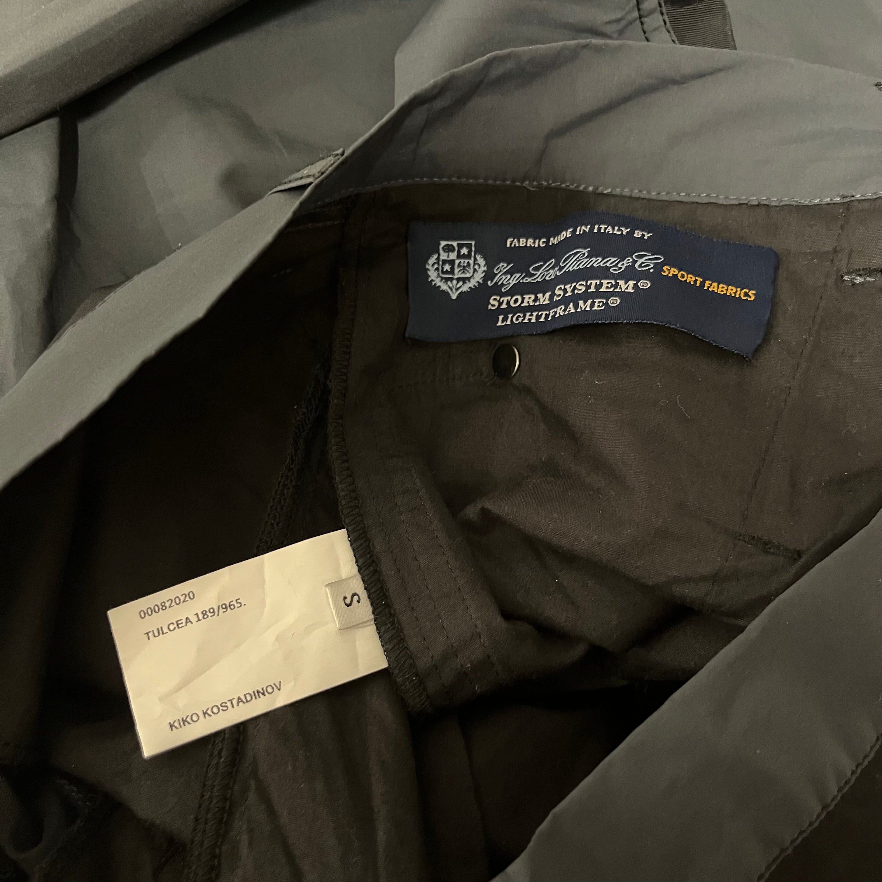 Kiko Kostadinov/Loro Piana/Straight Pants/XS/Nylon/GRY/ view 4