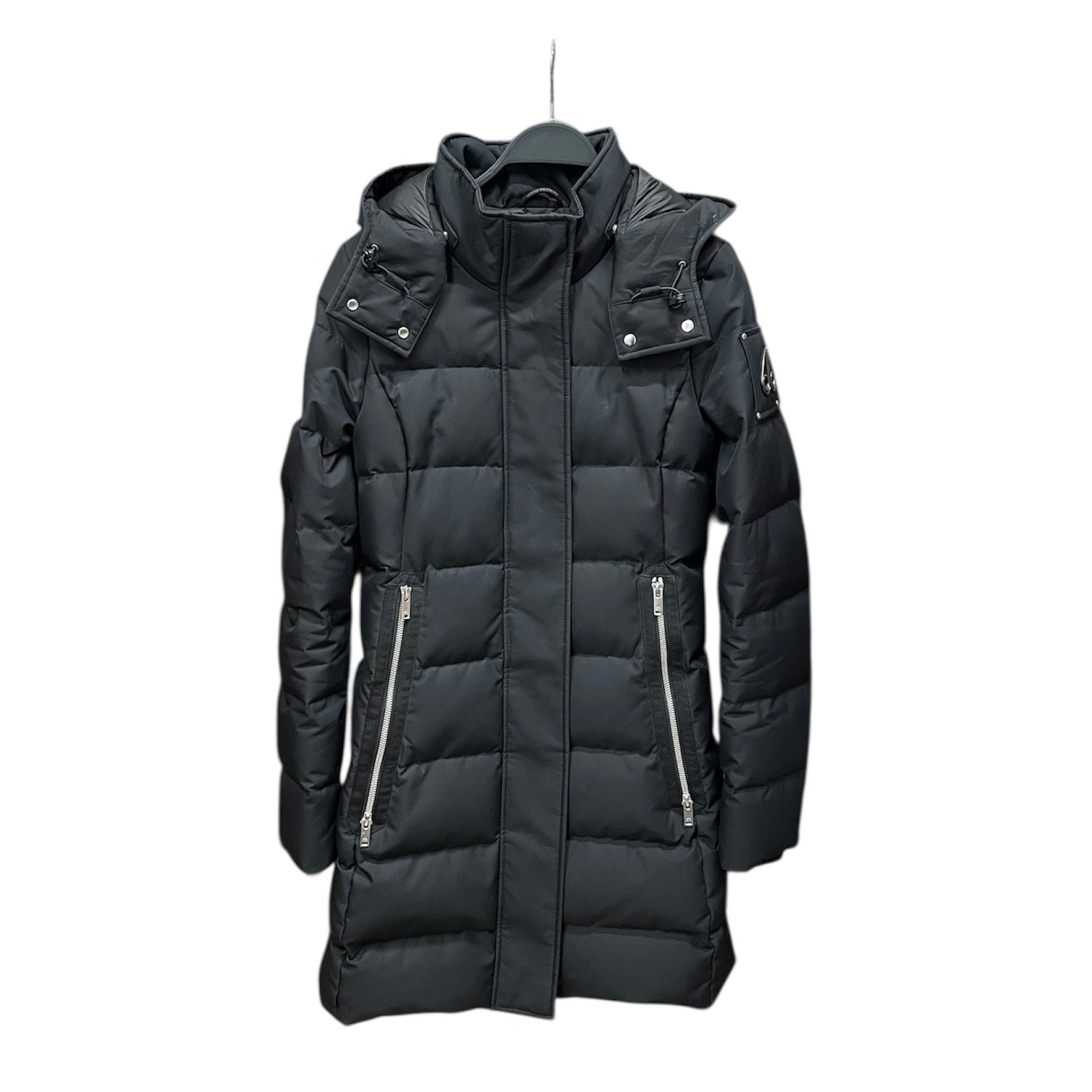 MOOSE KNUCKLES/Coat/XS/Nylon/BLK/PO#008970 DUAL ZIP PKTS view 1