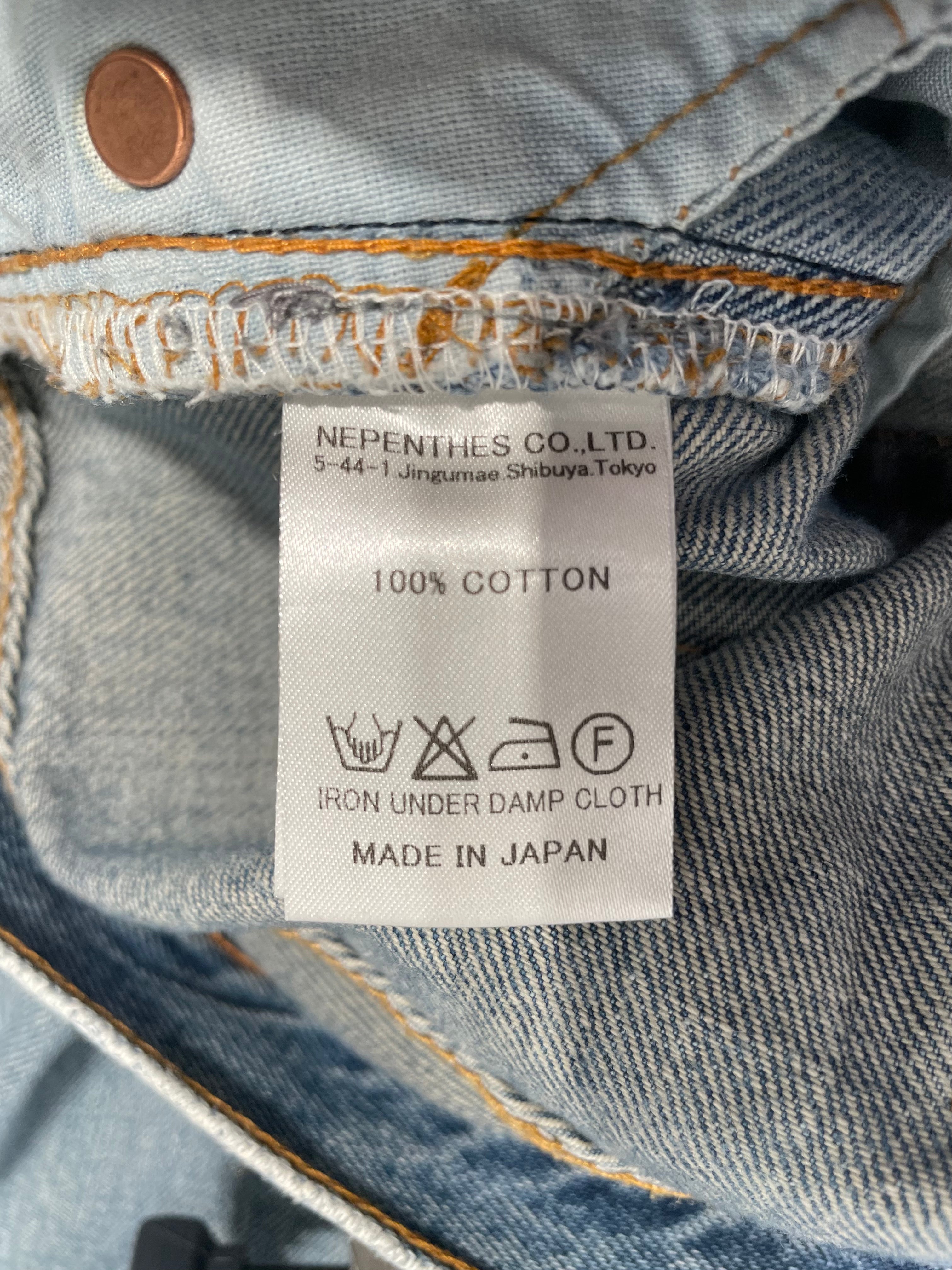 Rebuild by Needles/Pants/32/Denim/BLU/REWORKED JEANS view 4