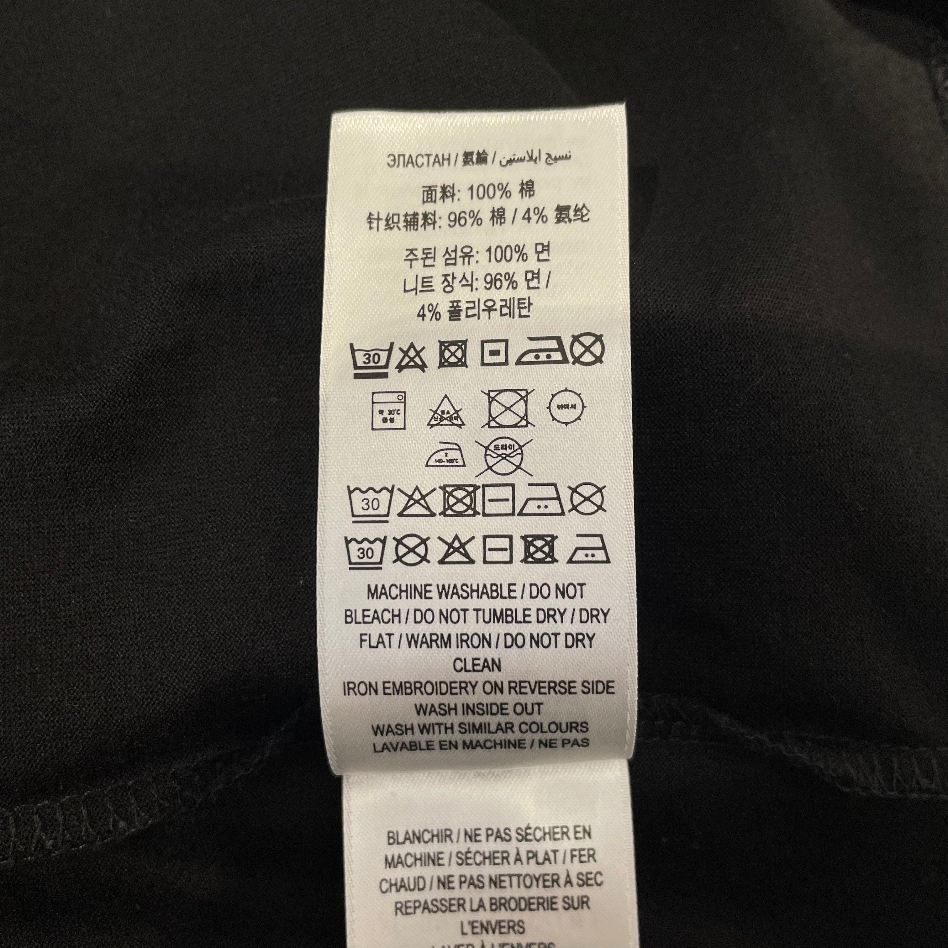 BURBERRY LONDON/T-Shirt/XL/Cotton/BLK/Burberry Monogram Logo Shirt view 5
