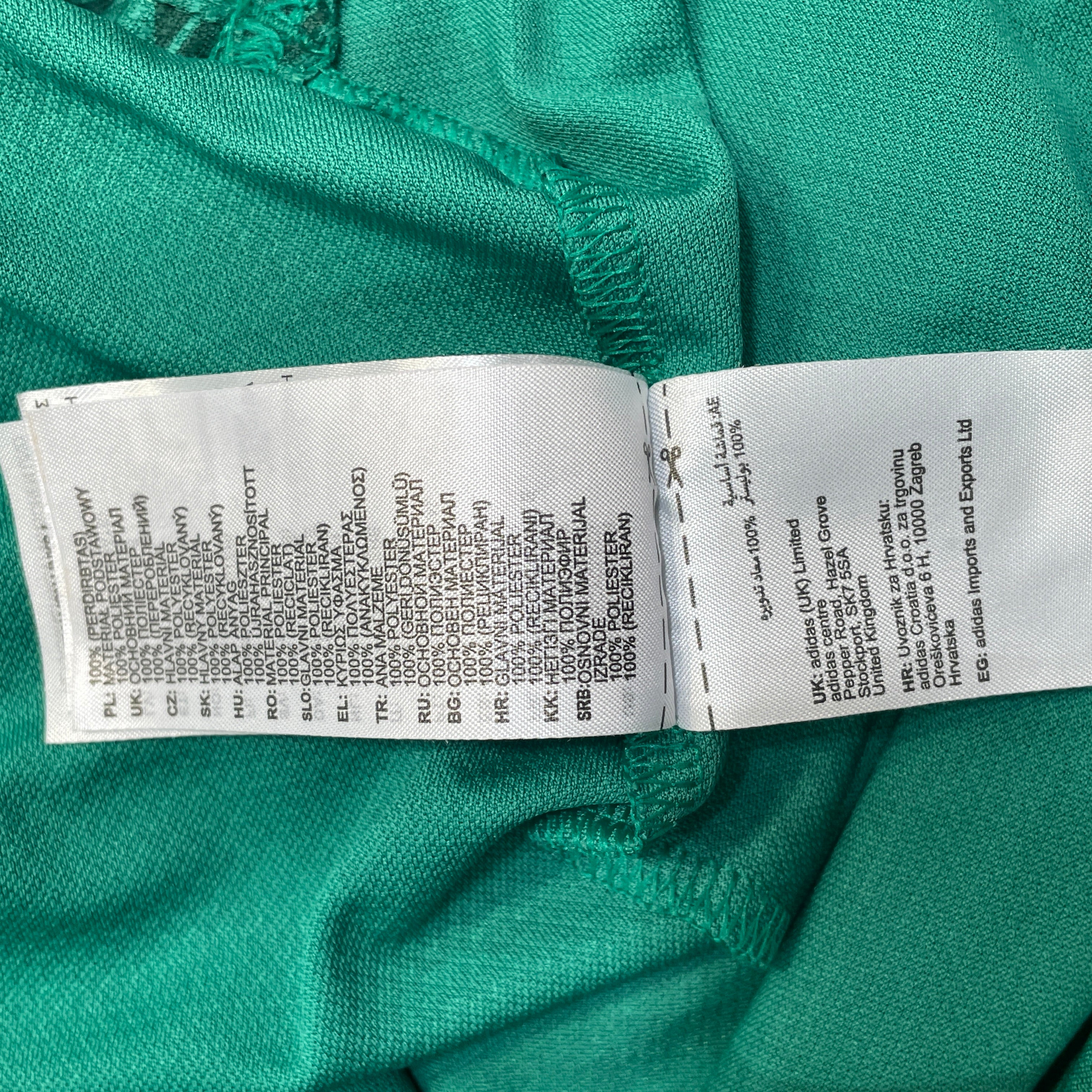adidas/T-Shirt/L/Polyester/GRN/All Over Print/MEXICO JERSEY view 9