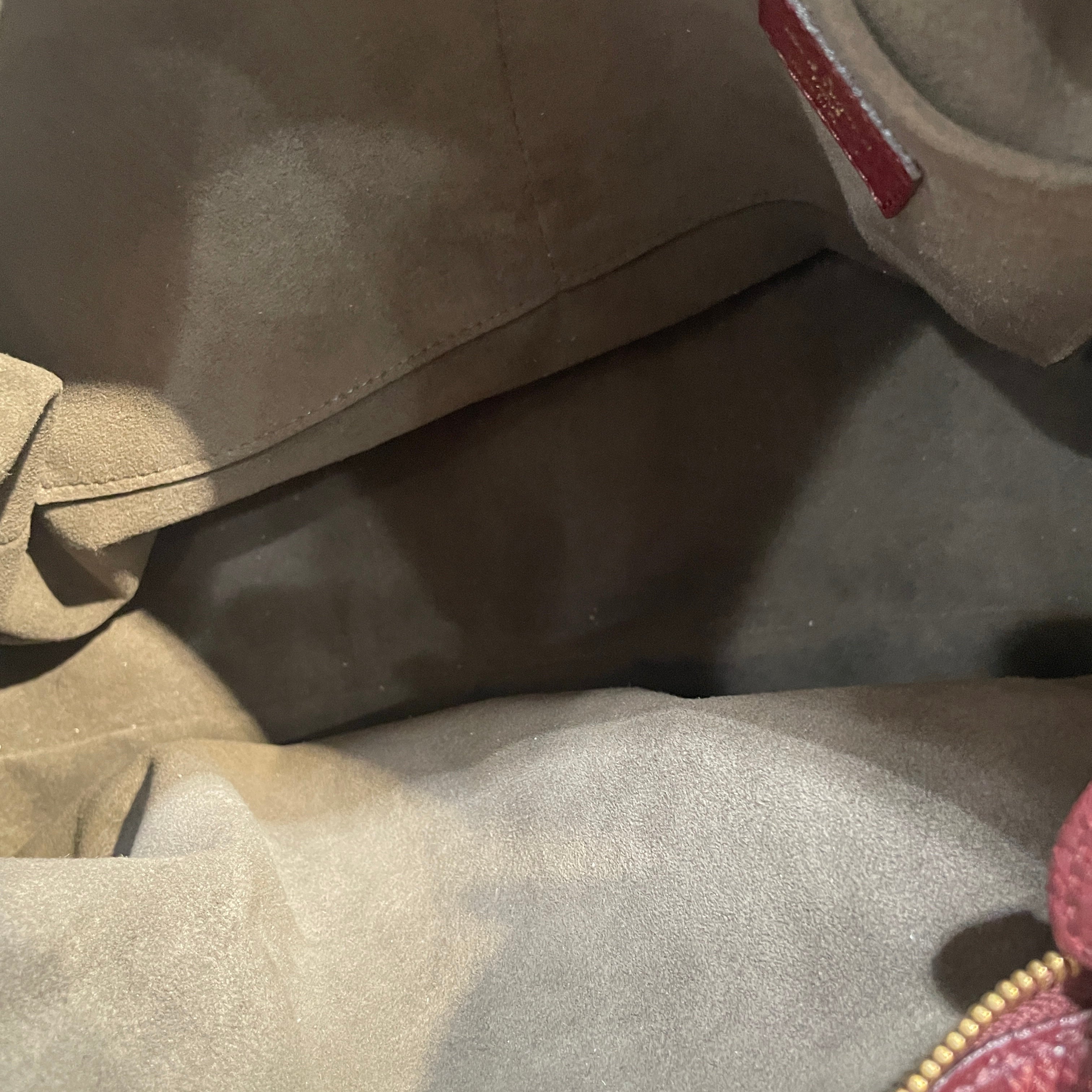 LOUIS VUITTON/Hand Bag/Leather/RED/Mahina Solar PM view 6
