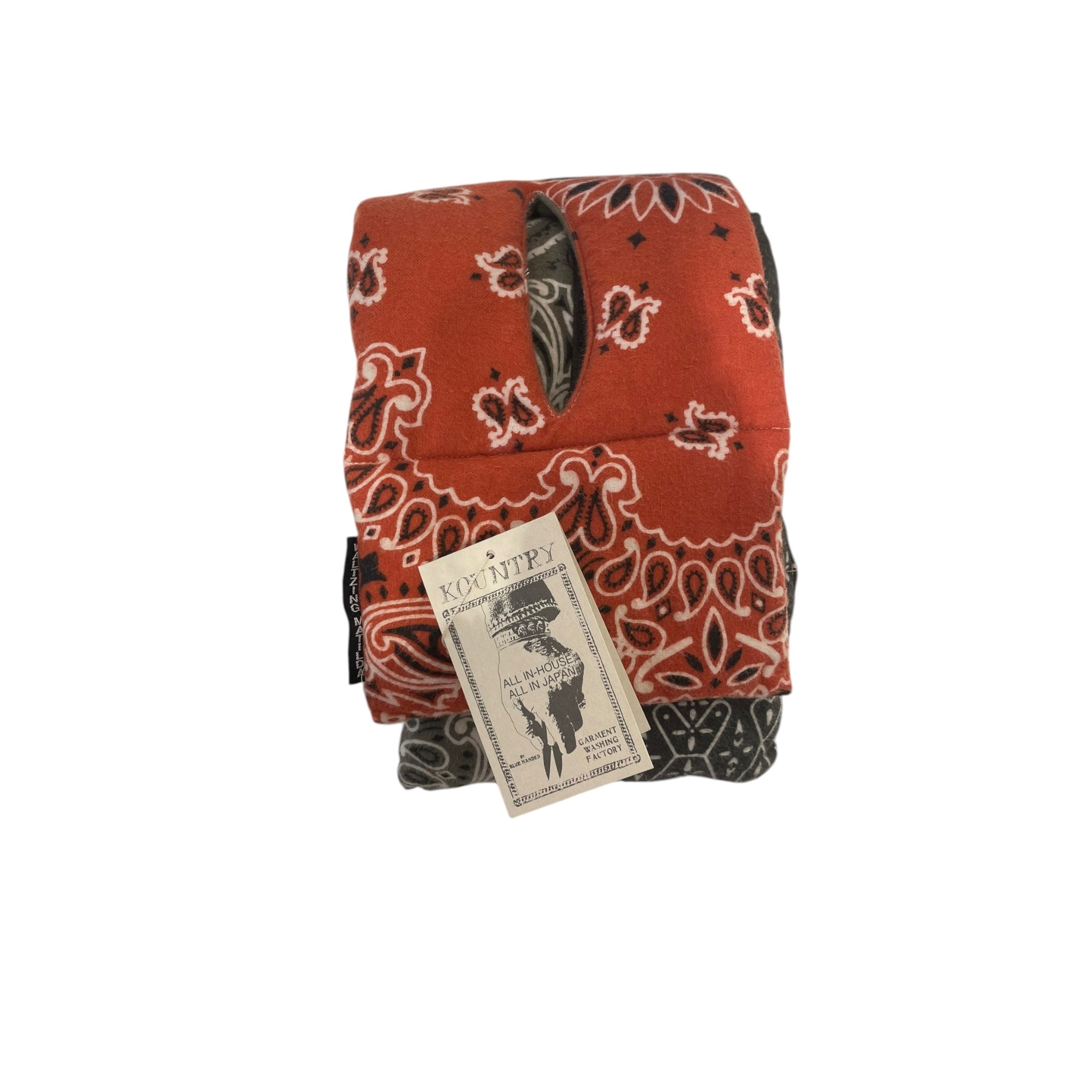 KAPITAL/Accessories/Paisley/Cotton/ORN/EK-1346XM view 2
