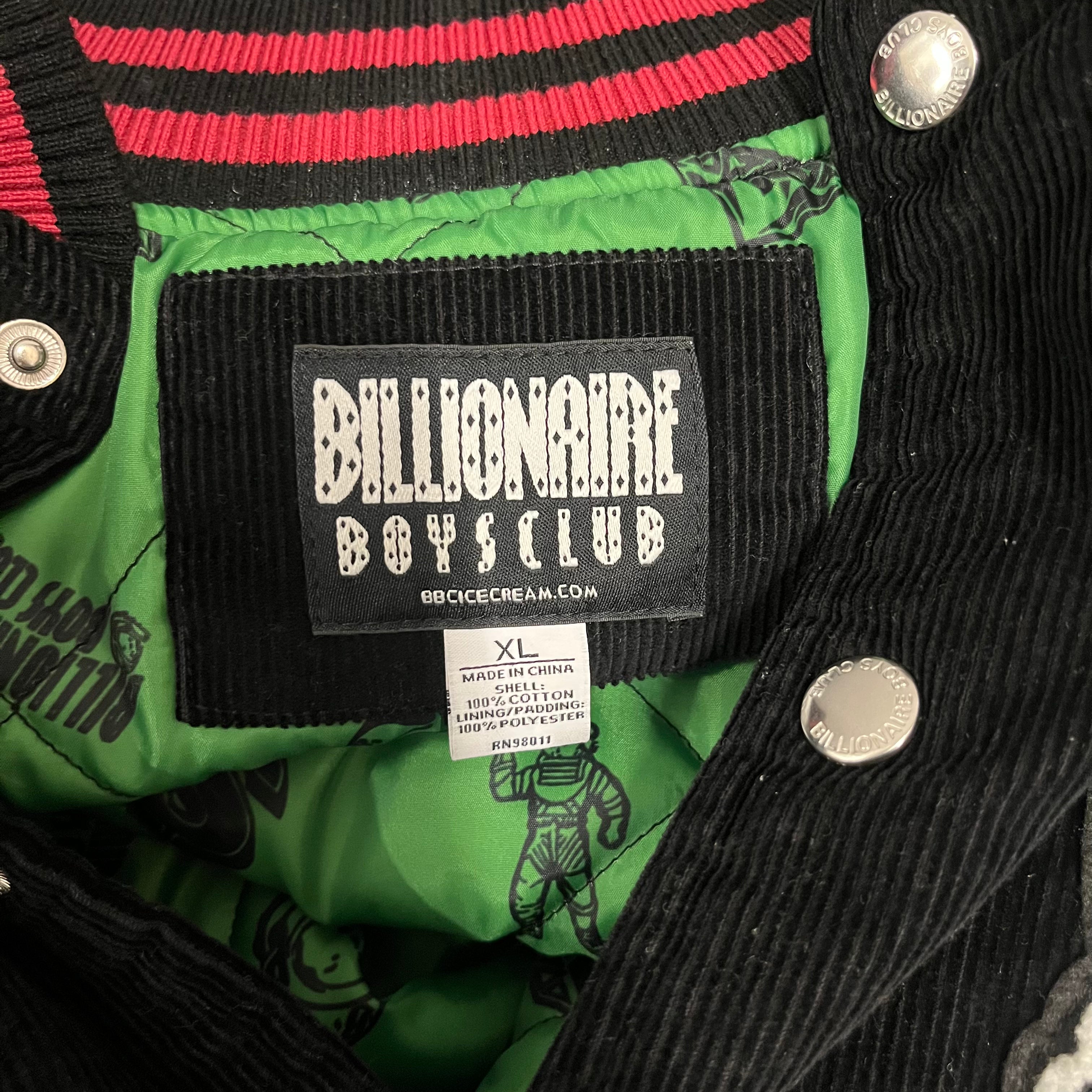 BILLIONAIRE BOYS CLUB/Quilted Jkt/XL/Cotton/BLK/cord view 3