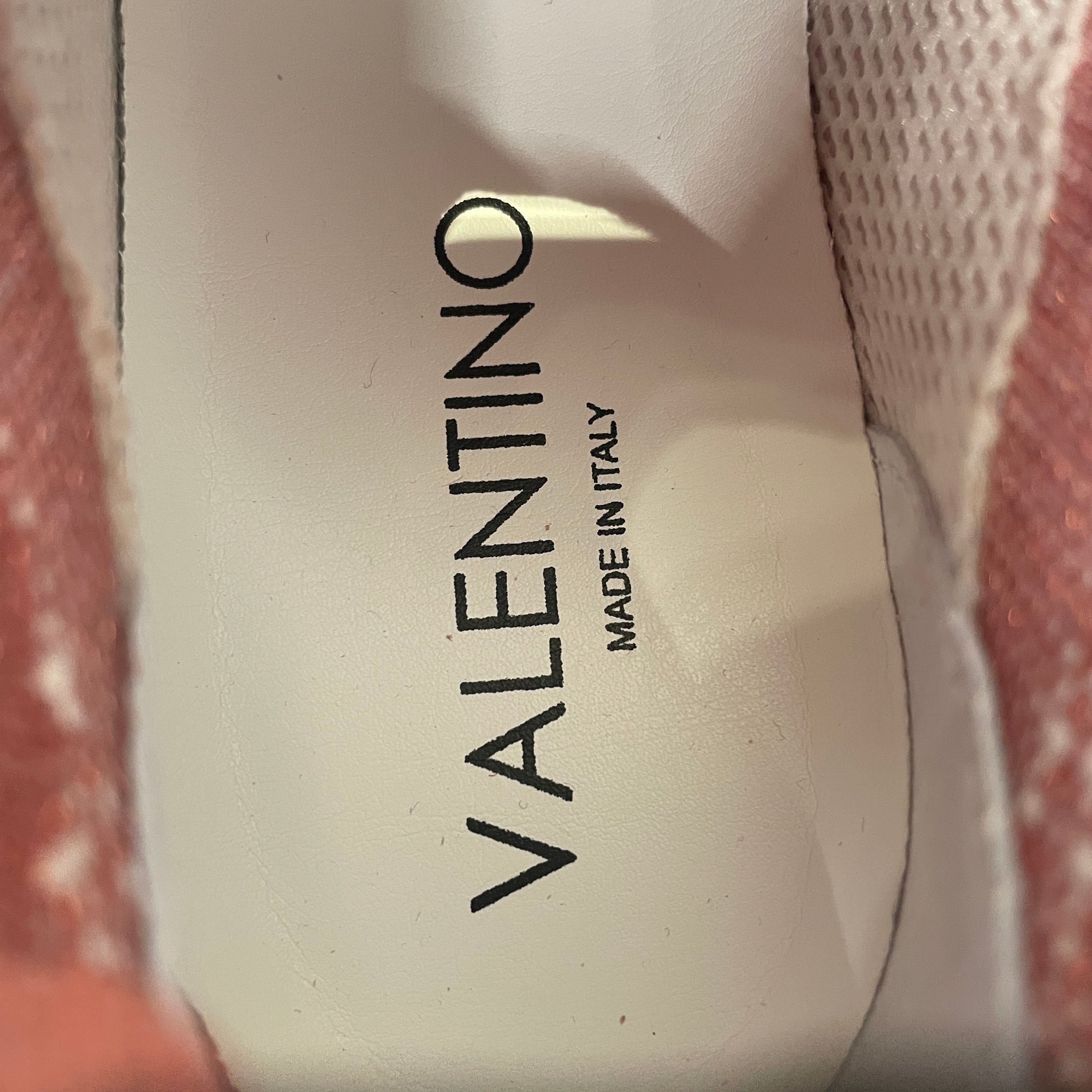 靴 VALENTINO 23.5 Poudre VALENTINO/Low-Sneakers/US 6/PNK/ – 2nd STREET USA
