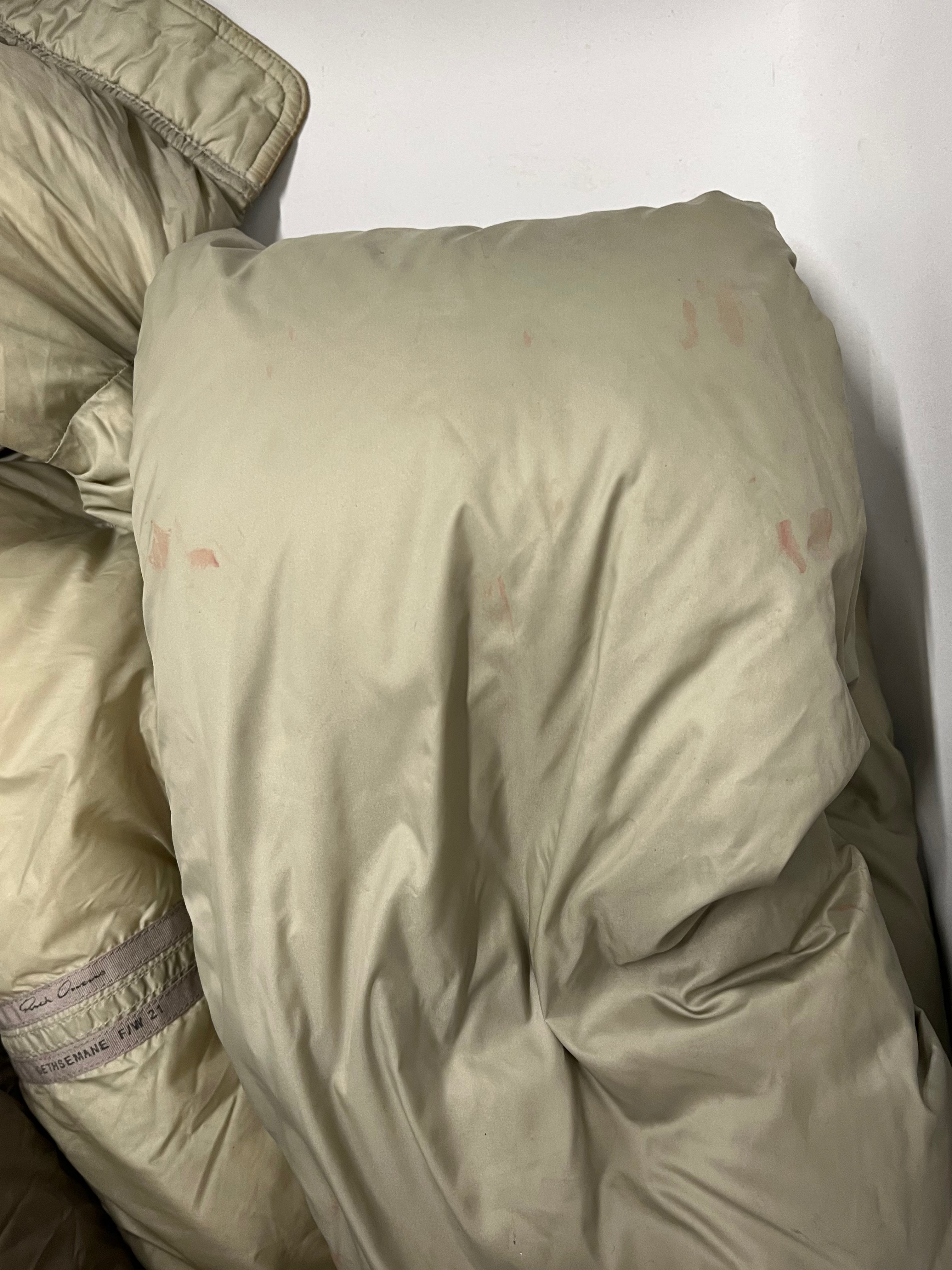 Rick Owens/Jacket/4/Nylon/BEG/FUNNEL NECK HALF CREAM/TAN view 6