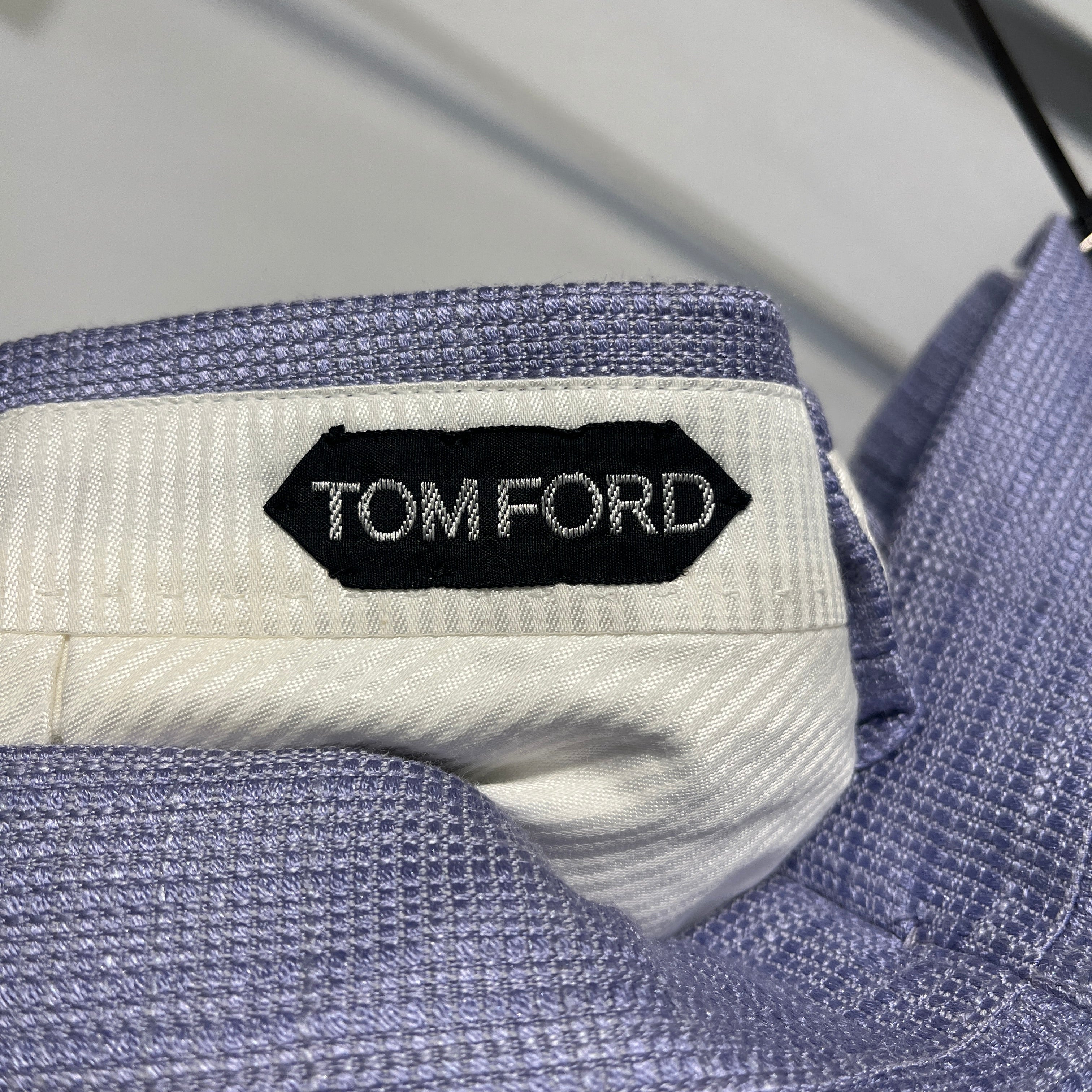 TOM FORD/Straight Pants/44/Silk/PPL/purple dress pants view 4