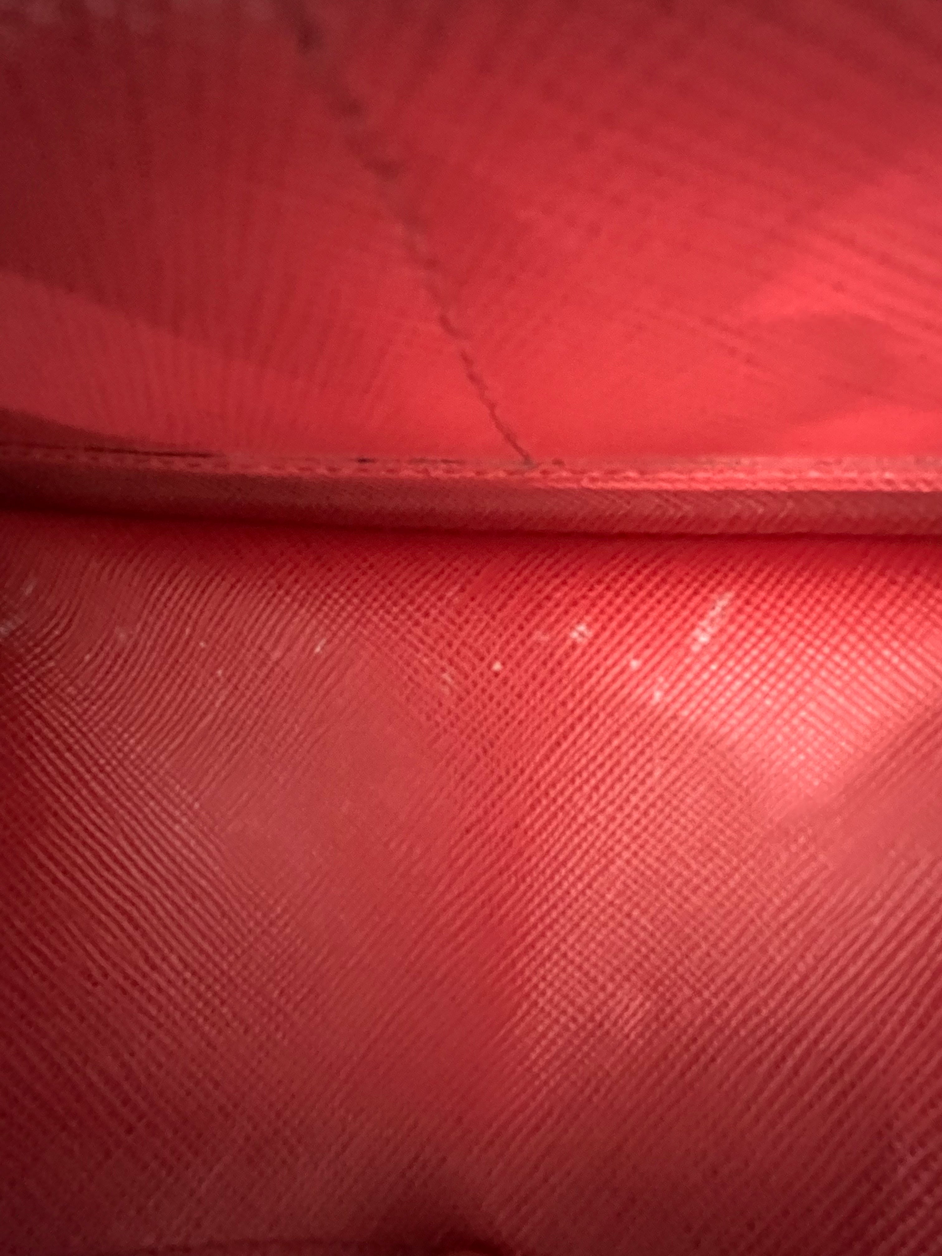 PRADA/Long Wallet/Leather/PNK/BOW WALLET view 5