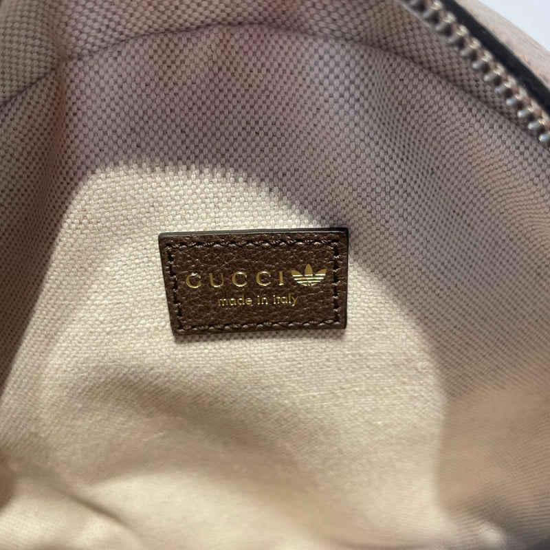 GUCCI/adidas/Cross Body Bag/Monogram/Leather/BRW/OPHIDIA PVC LEATHER