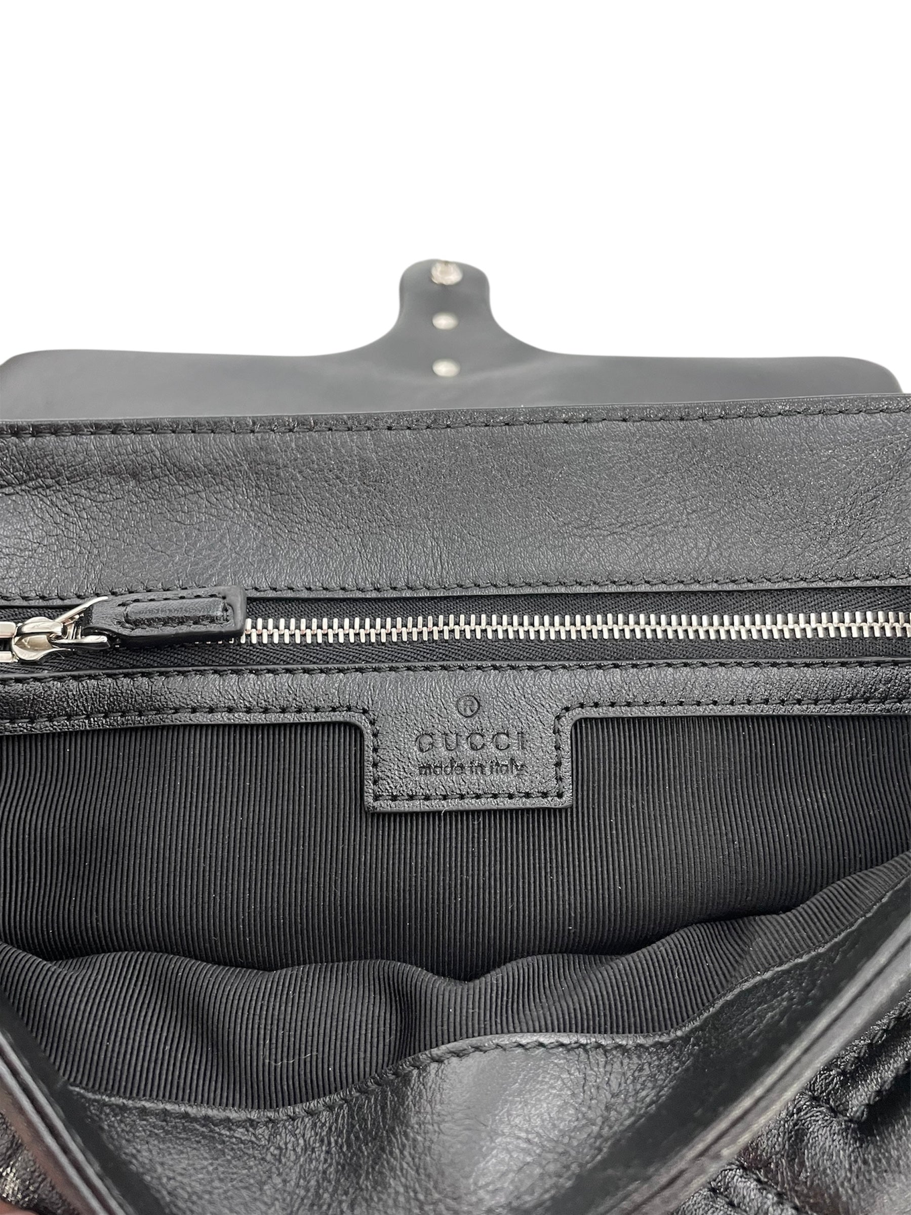GUCCI/Bag/Leather/BLK/FW 25 MARMONT SHOULDER 850676 view 4