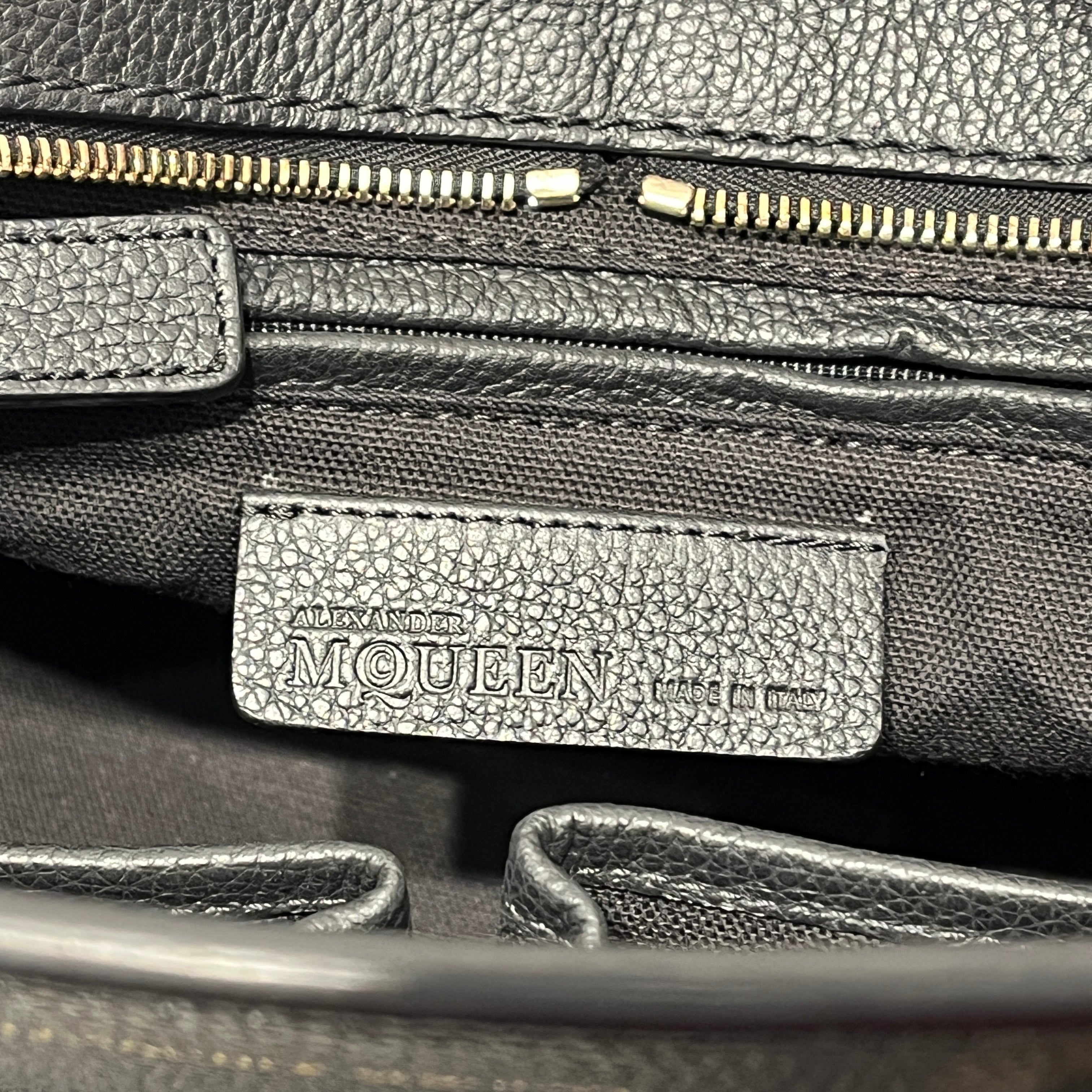 Alexander McQueen/Hand Bag/Leather/BLK/PADLOCK/SKULL/PEBBLED view 6