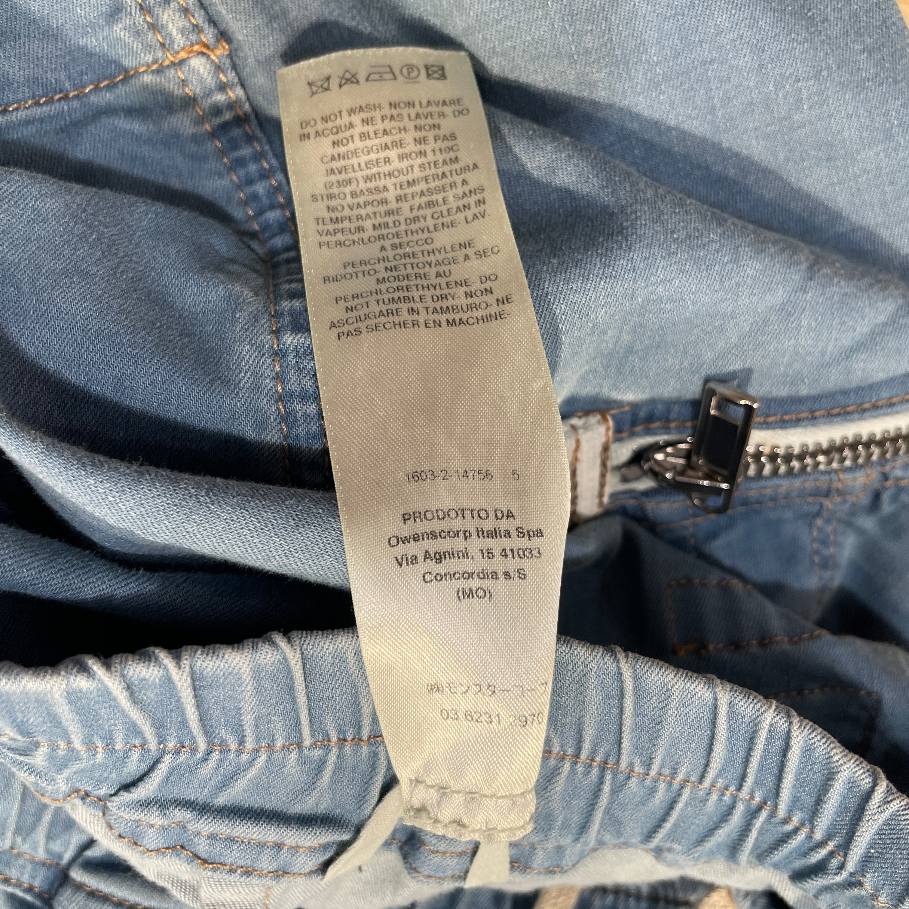 Rick Owens/Bottoms/XS/Denim/BLU/Bauhaus Skirt view 4