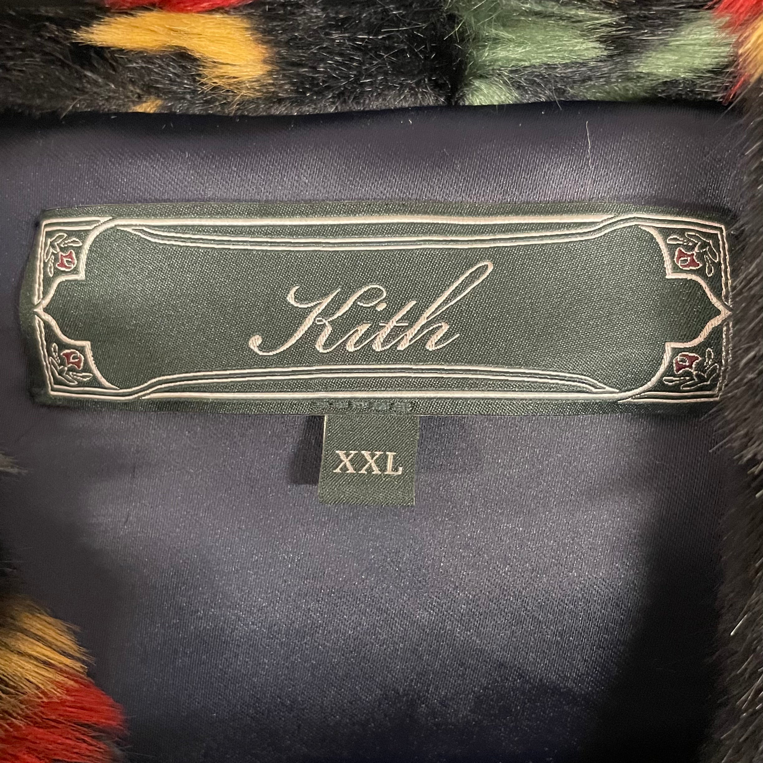 KITH/Trench Coat/XXL/Cotton/BLK/Paisley/FUR SHORT BECKER COAT view 3