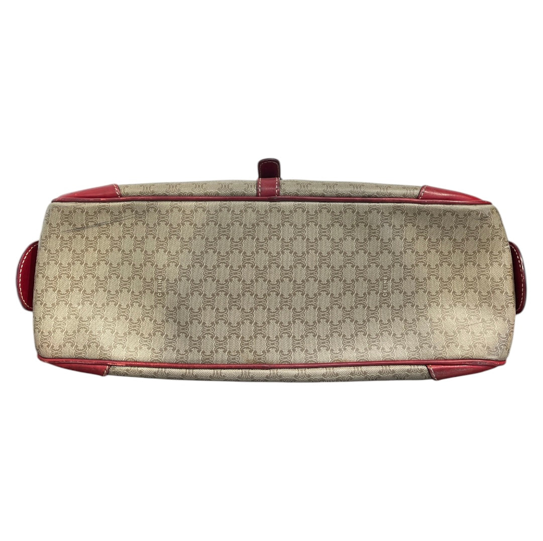 CELINE/Clutch Bag/Monogram/Leather/BEG/ view 3