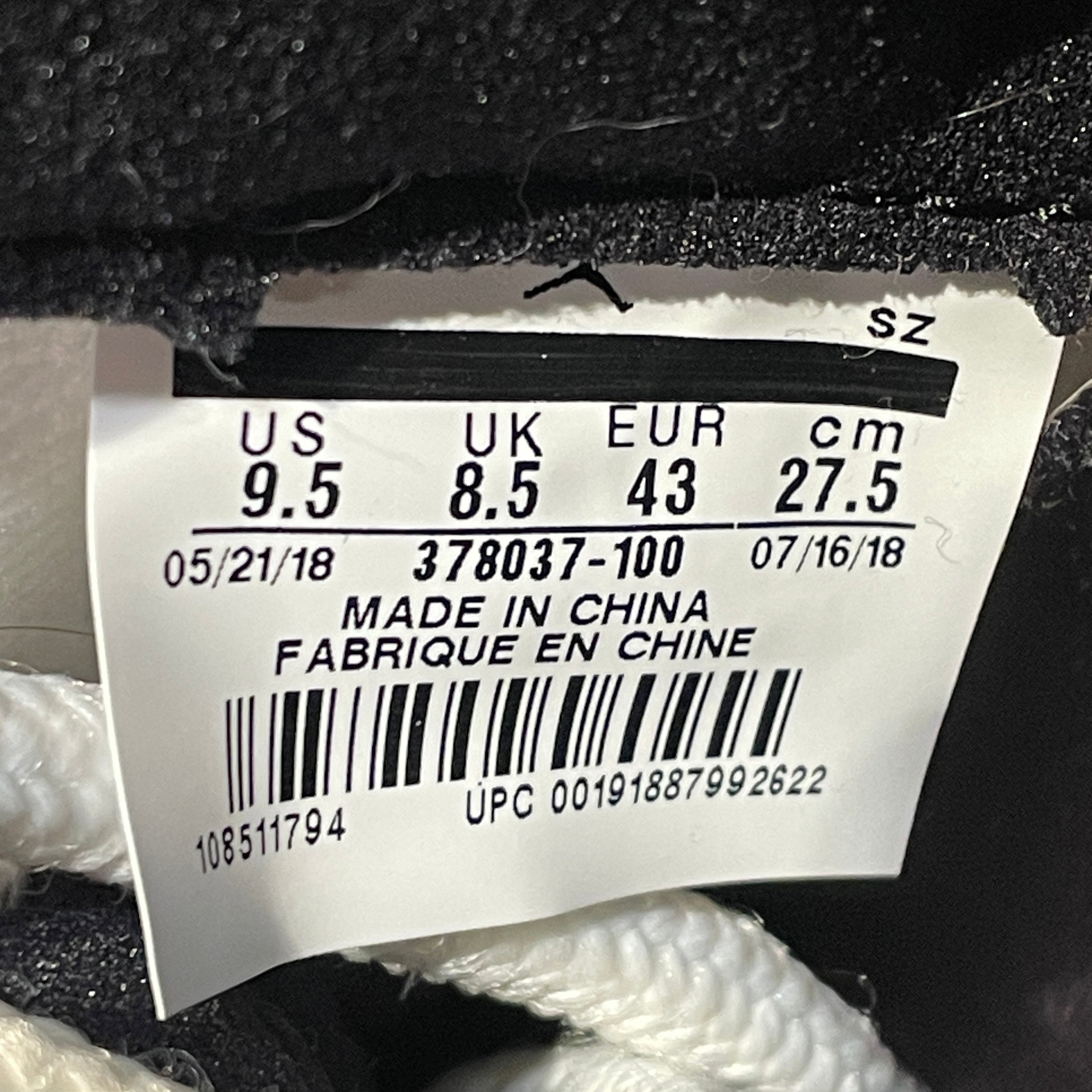 JORDAN BRAND/Hi-Sneakers/US 9.5/Leather/BLK/11 Retro Concord view 3